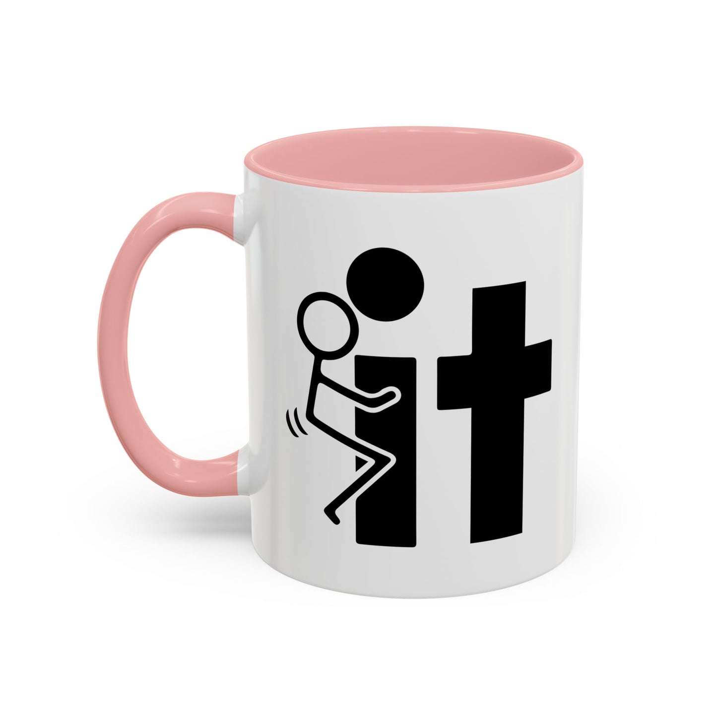 FCK IT Accent BiColor Funny Sarcastic Mug