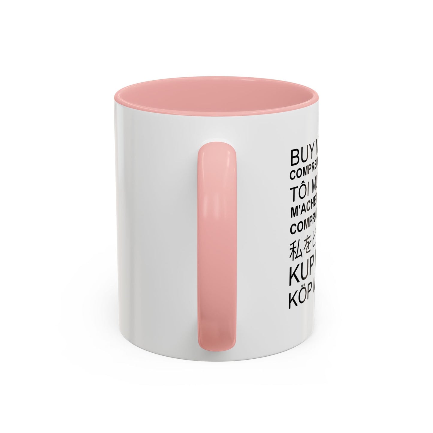 BUY ME A BEER Accent BiColor Funny Sarcastic Mug