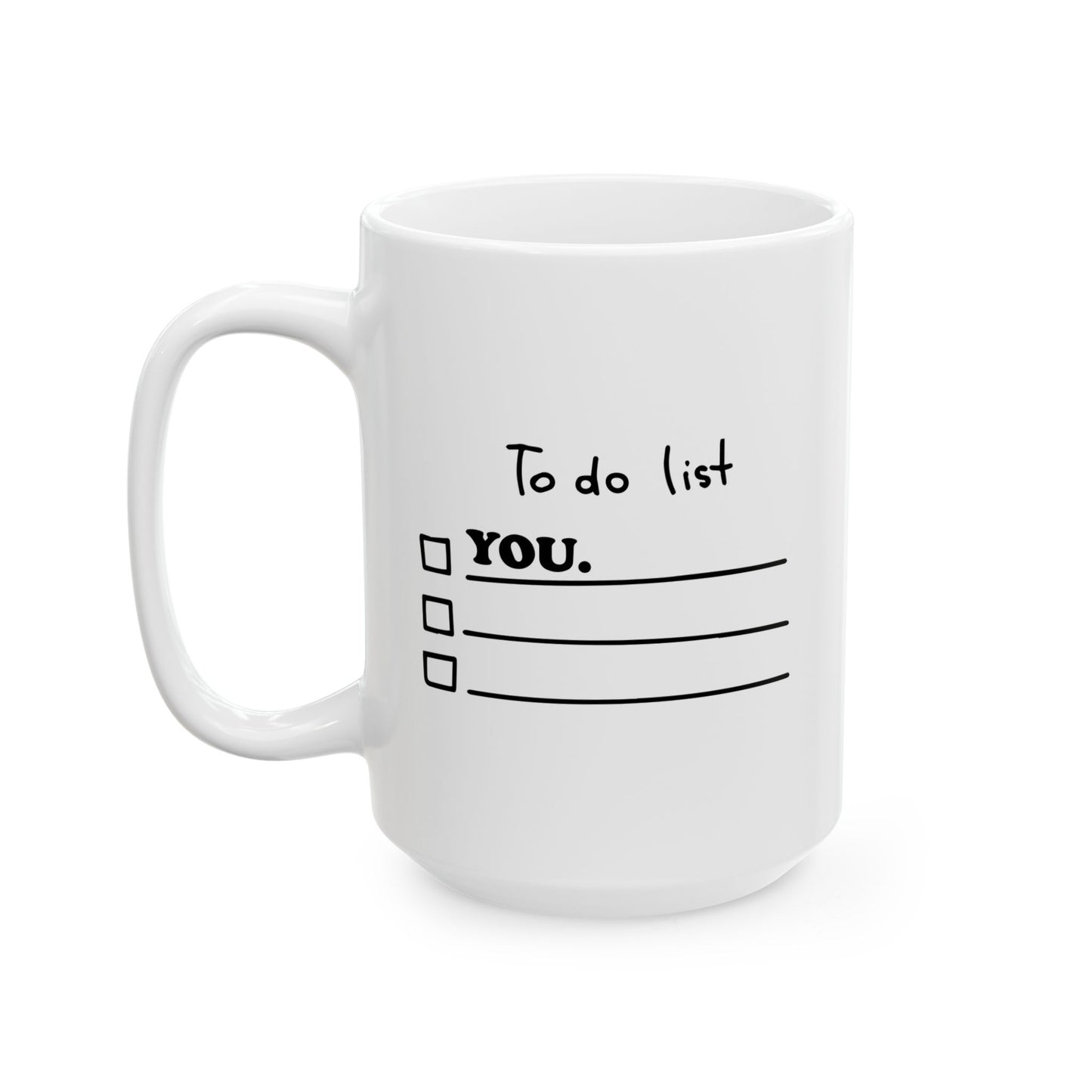 TO DO LIST FUNNY SARCASTIC MUG