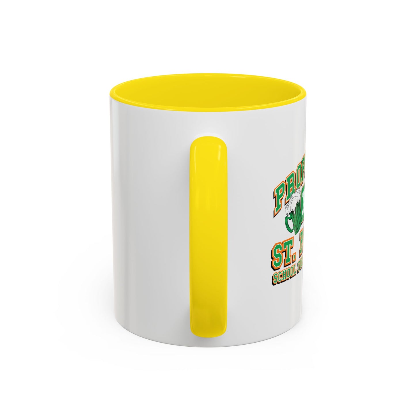 PROPERTY OF ST. PATRICKS Accent BiColor Funny Sarcastic Mug