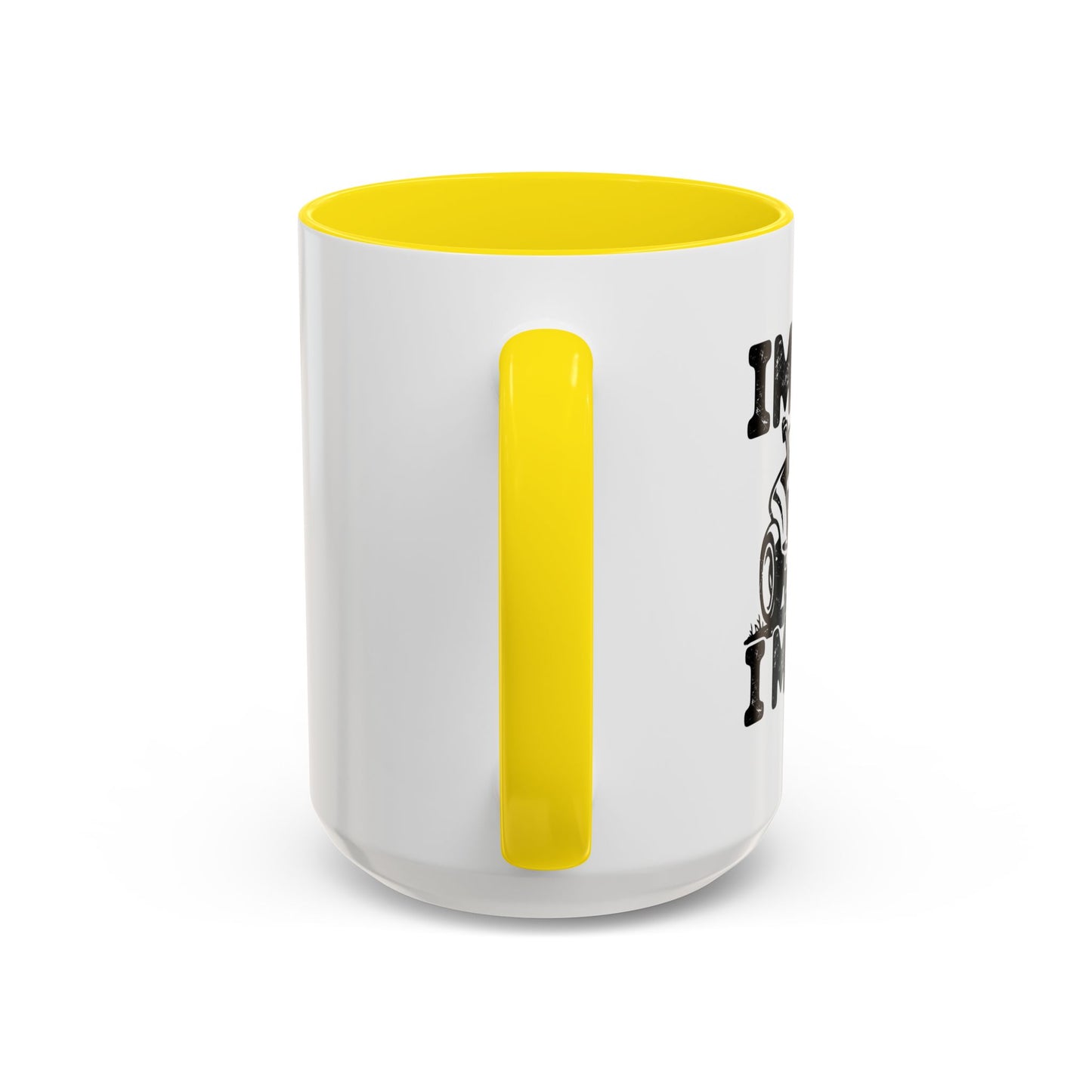 IM SEXY AND I MOW IT Accent BiColor Funny Sarcastic Mug