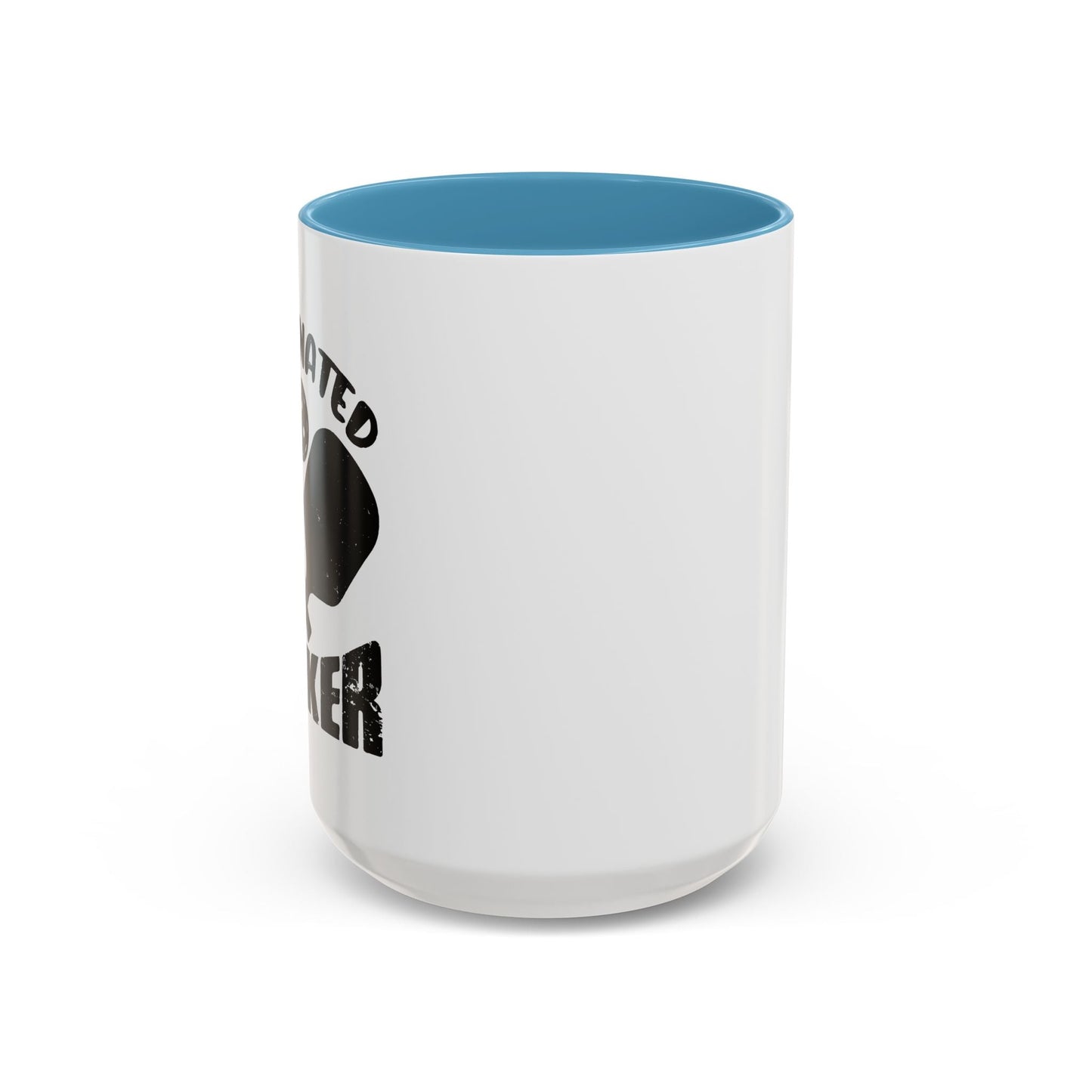 DESIGNATED DRINKER Accent BiColor Funny Sarcastic Mug