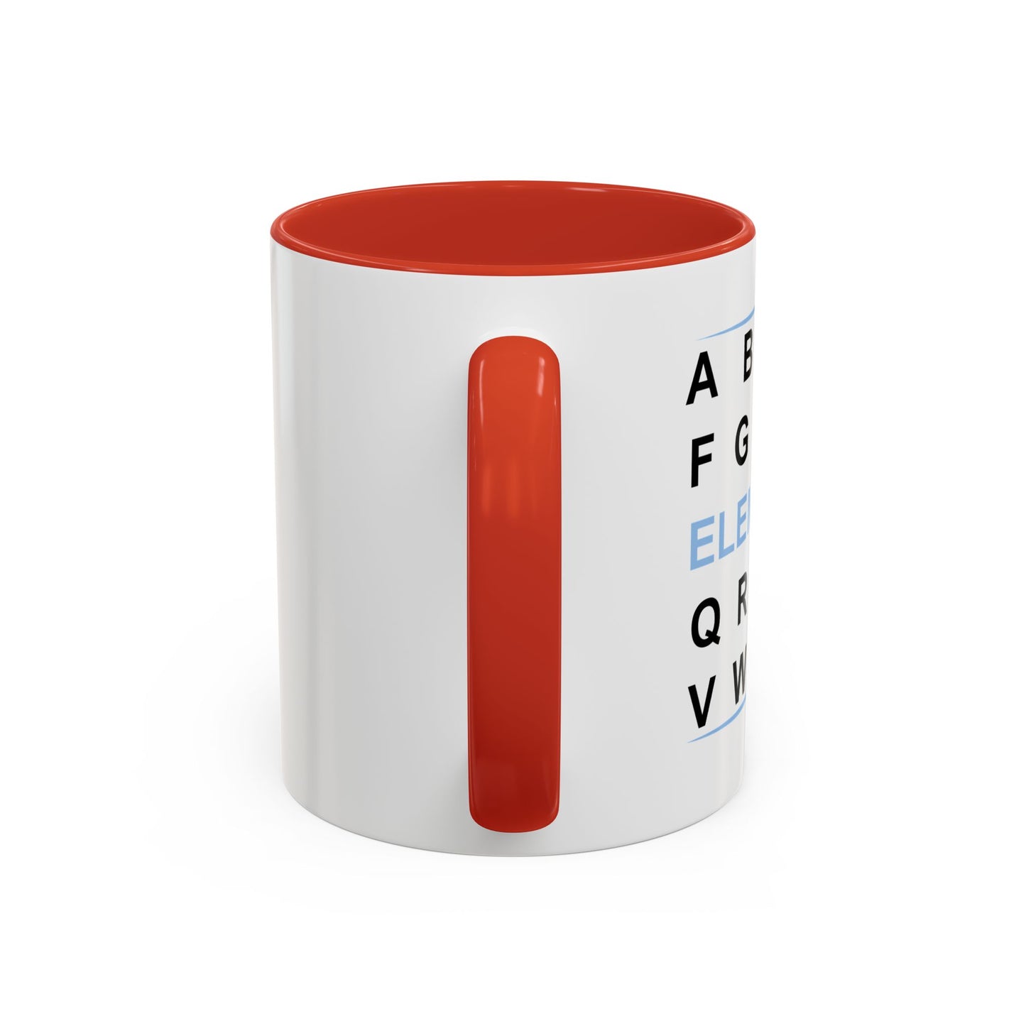 ELEMENO Accent BiColor Funny Sarcastic Mug