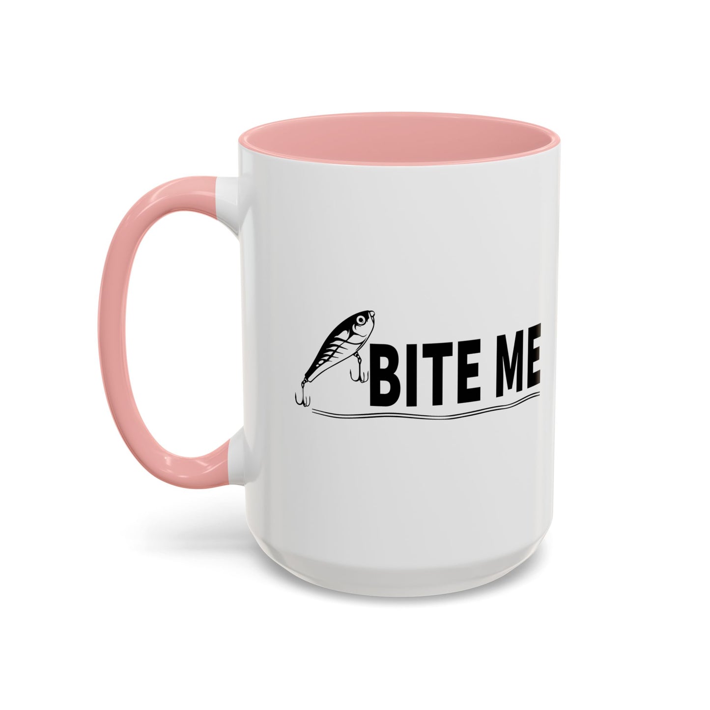 BITE ME Accent BiColor Funny Sarcastic Mug