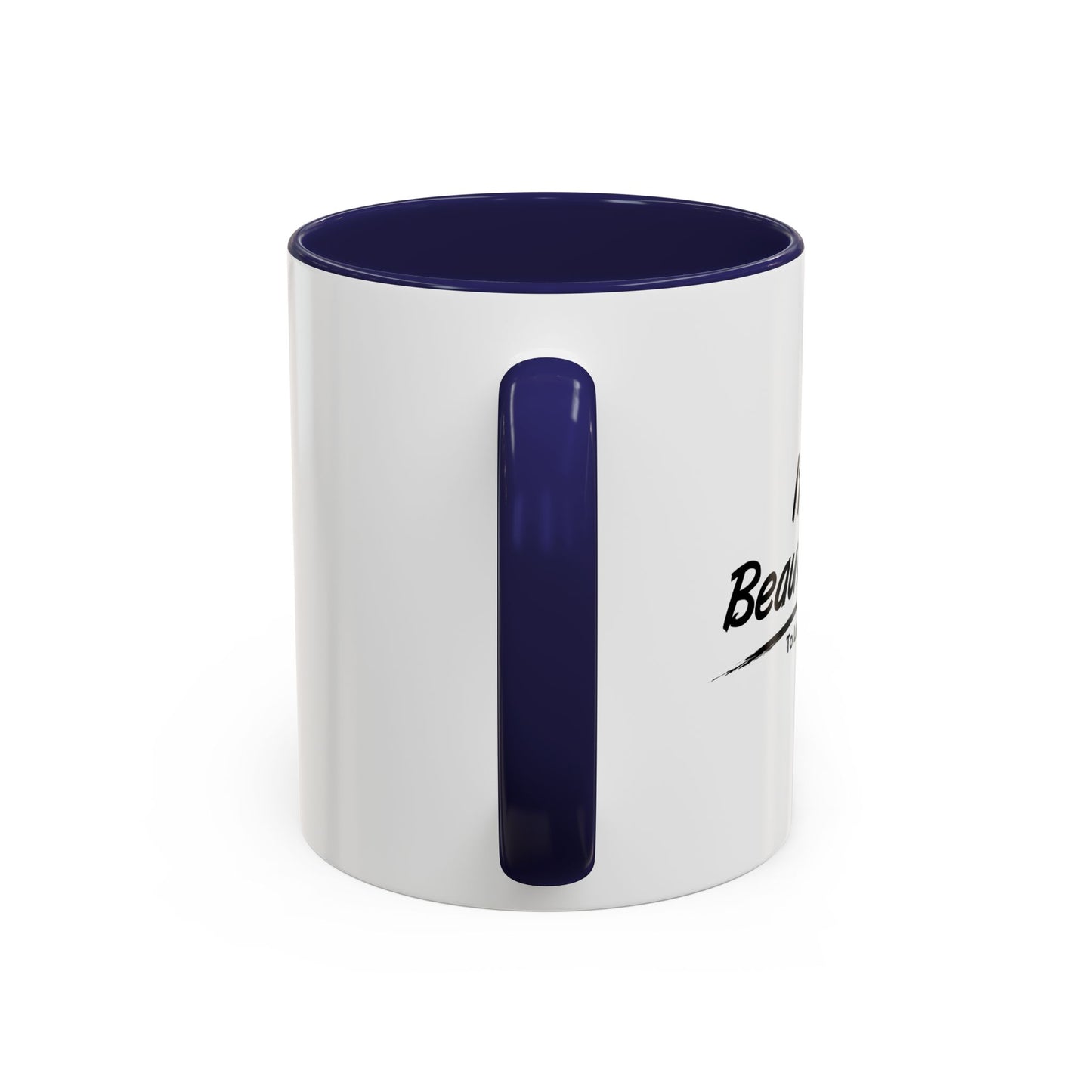 LEAVE ME ALONE Accent BiColor Funny Sarcastic Mug