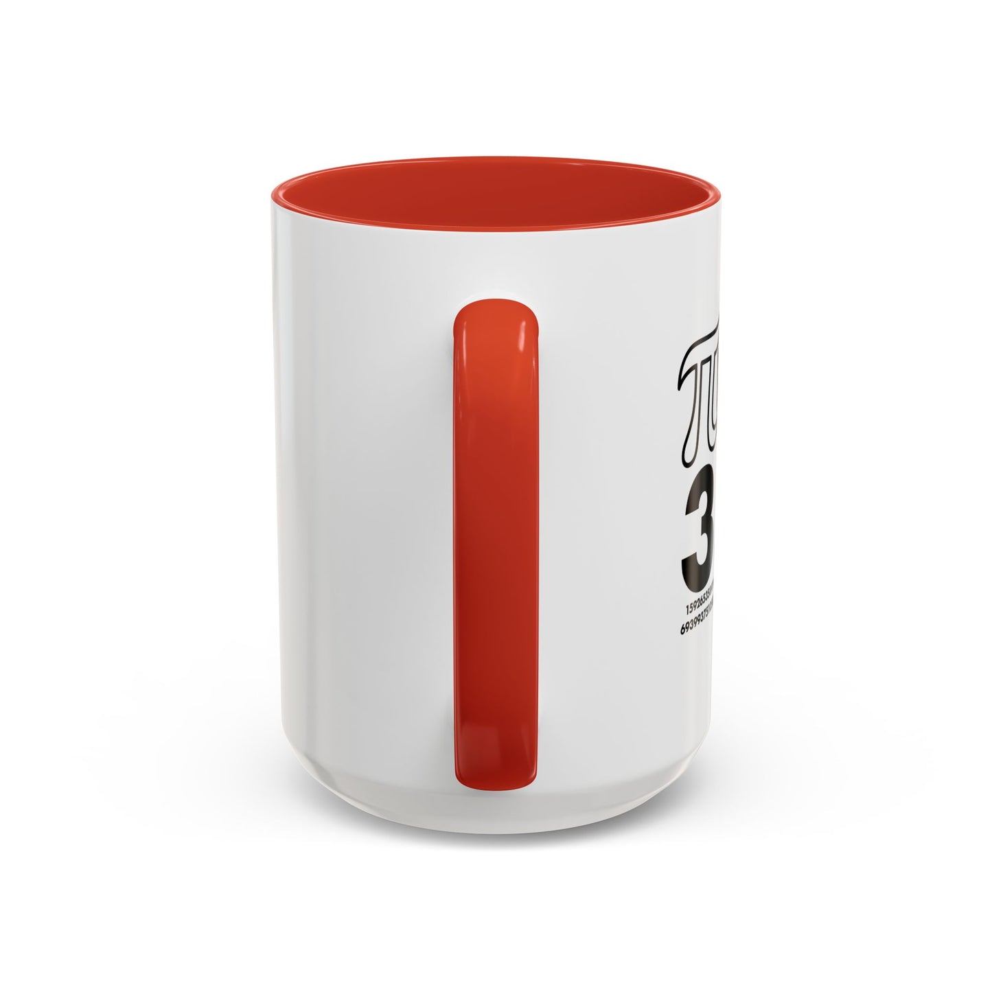 Pi DAY Accent BiColor Funny Sarcastic Mug