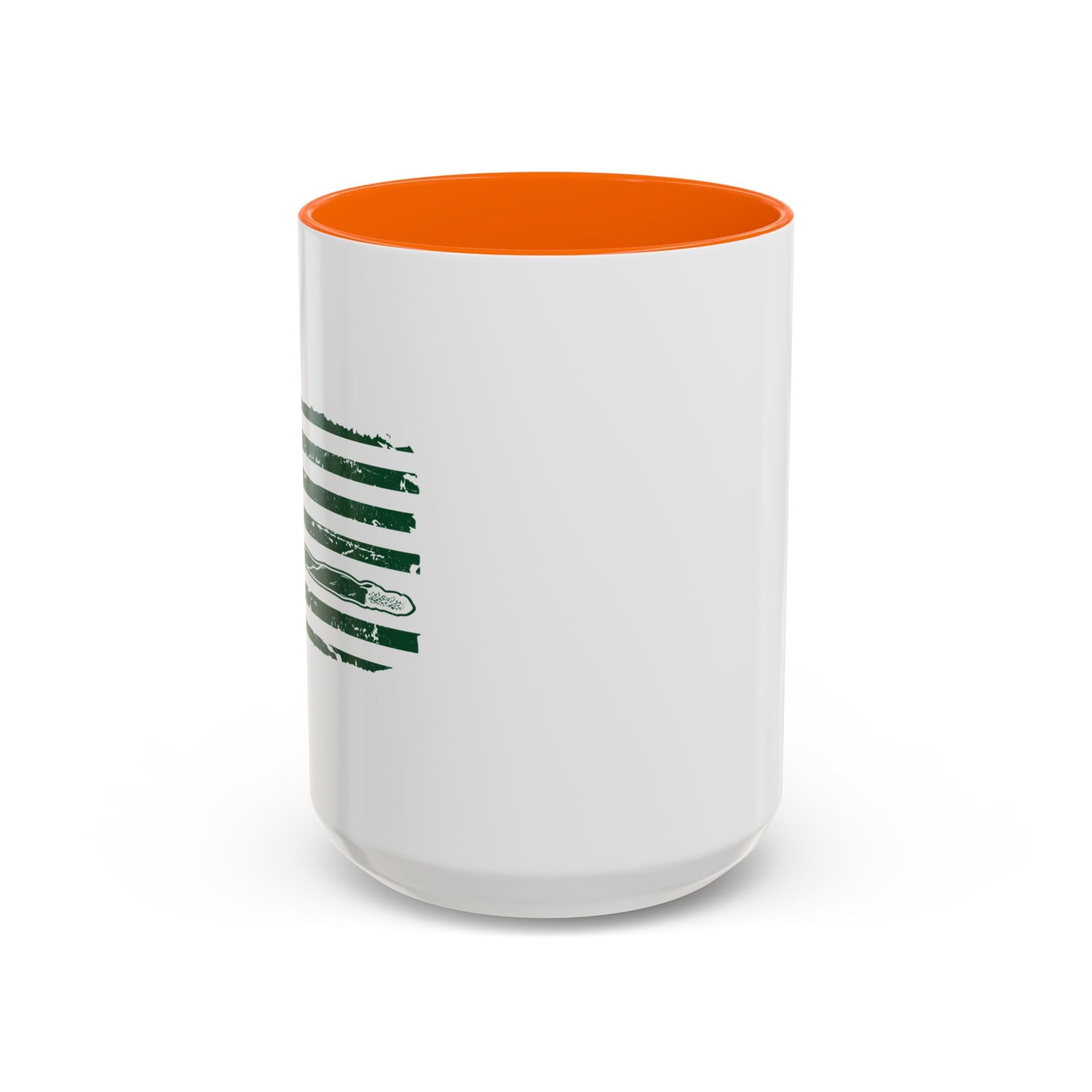 420 FLAG Accent BiColor Funny Sarcastic Mug