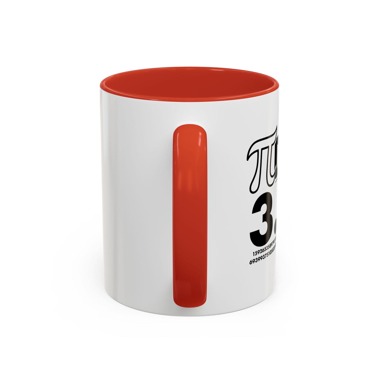 Pi DAY Accent BiColor Funny Sarcastic Mug