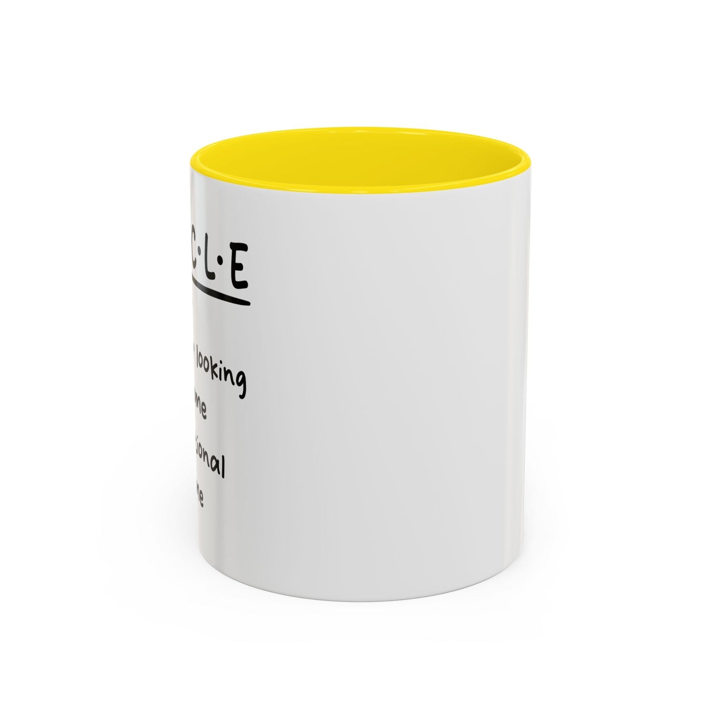 FUNCLE Accent BiColor Funny Sarcastic Mug