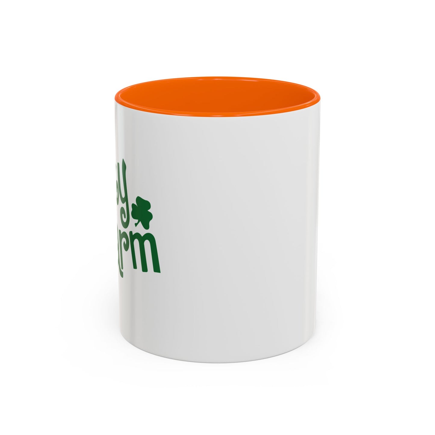 LUCKY CHARM Accent BiColor Funny Sarcastic Mug