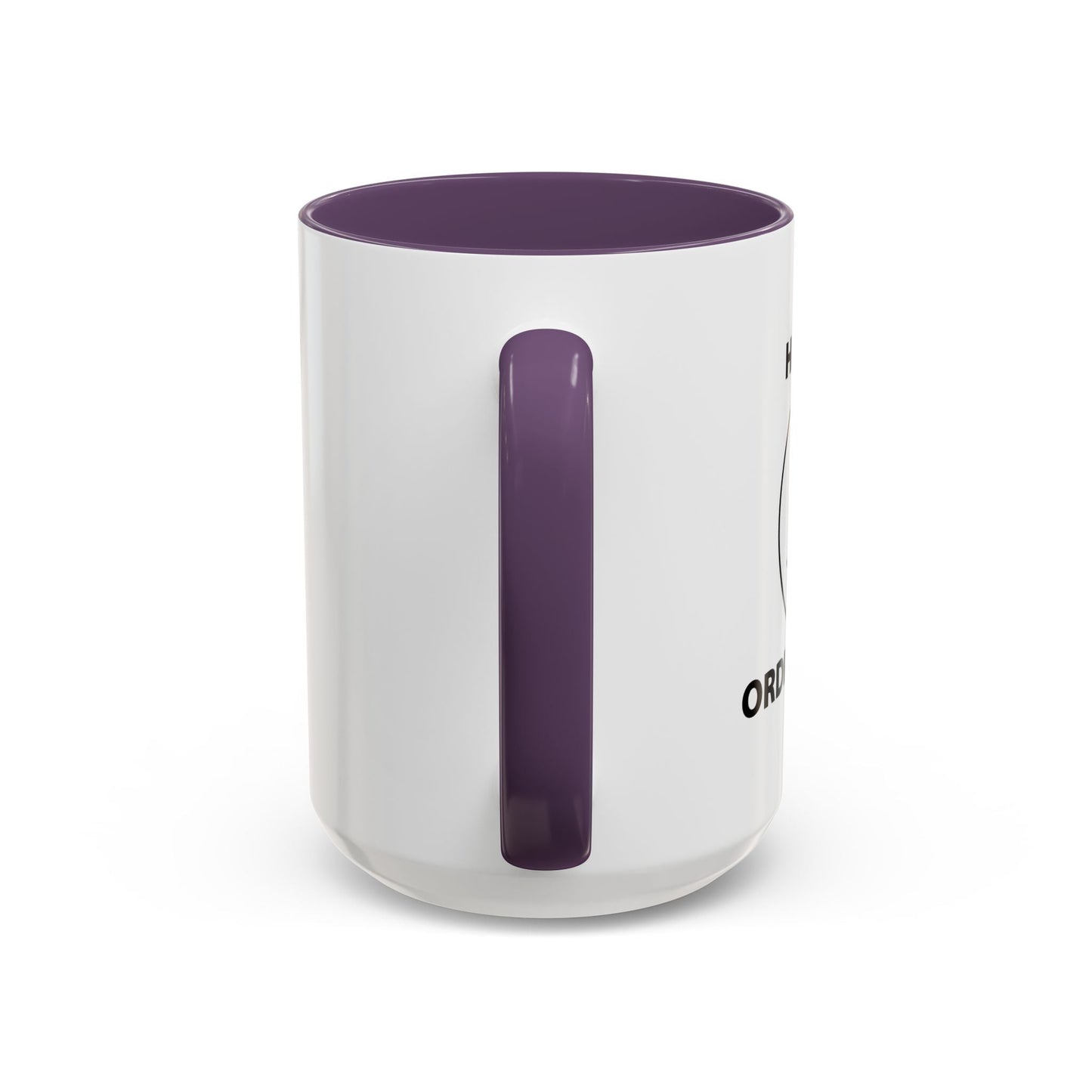 HAVE AN ORDINARY DAY! Accent BiColor Funny Sarcastic Mug