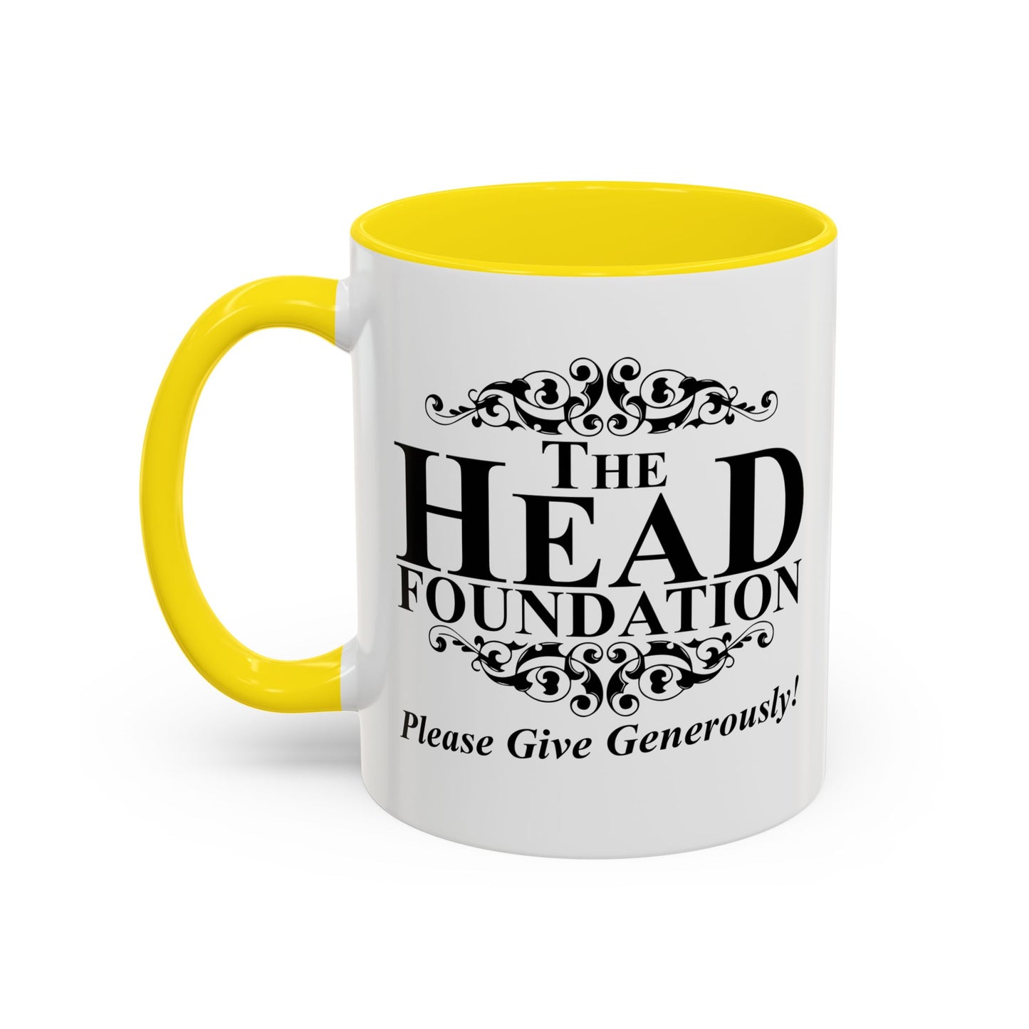 Please Give Generously Accent BiColor Funny Sarcastic Mug