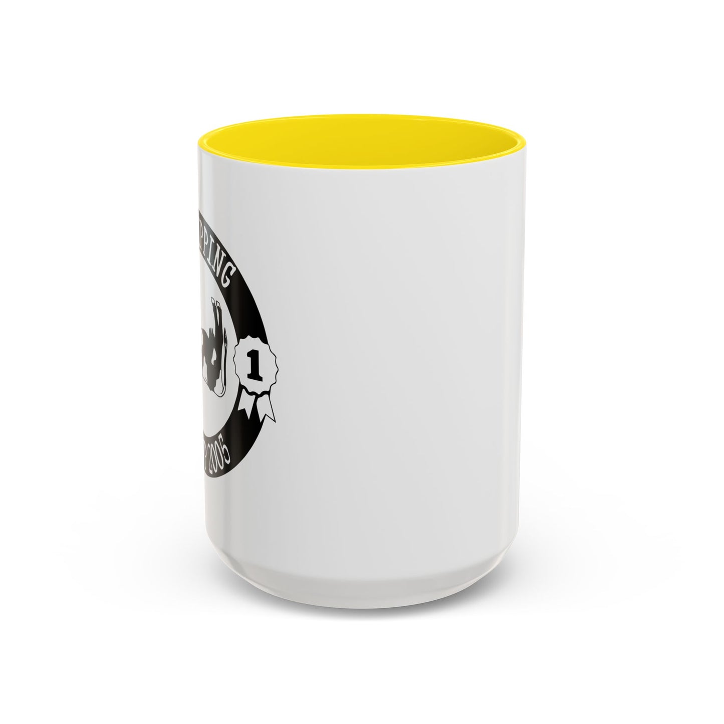 COW TIPPING CHAMP Accent BiColor Funny Sarcastic Mug