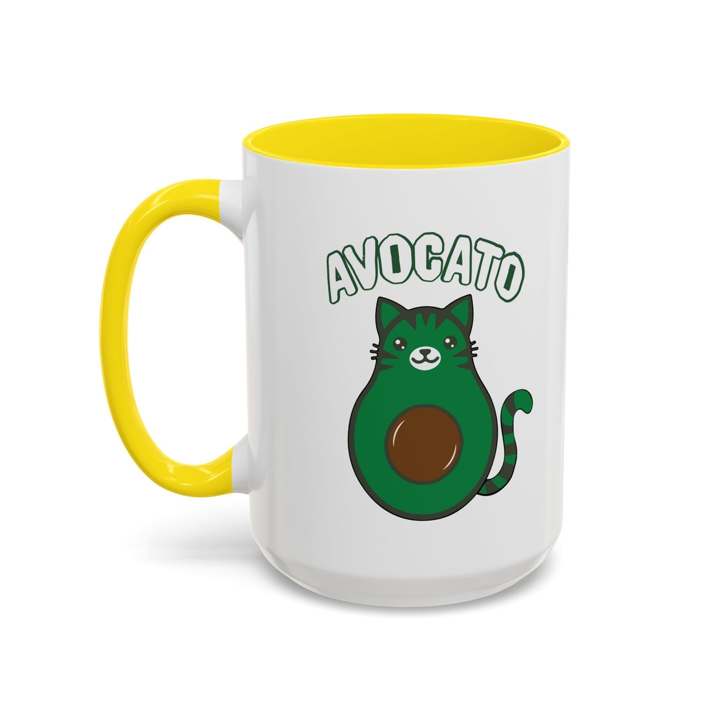 AVOCATO Accent BiColor Funny Sarcastic Mug