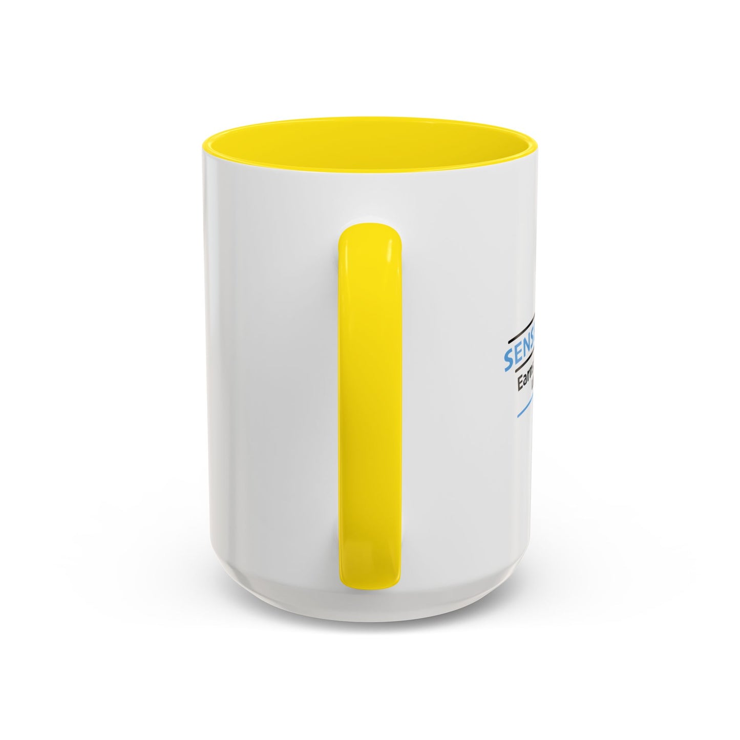 MY SENSE OF HUMOR Accent BiColor Funny Sarcastic Mug