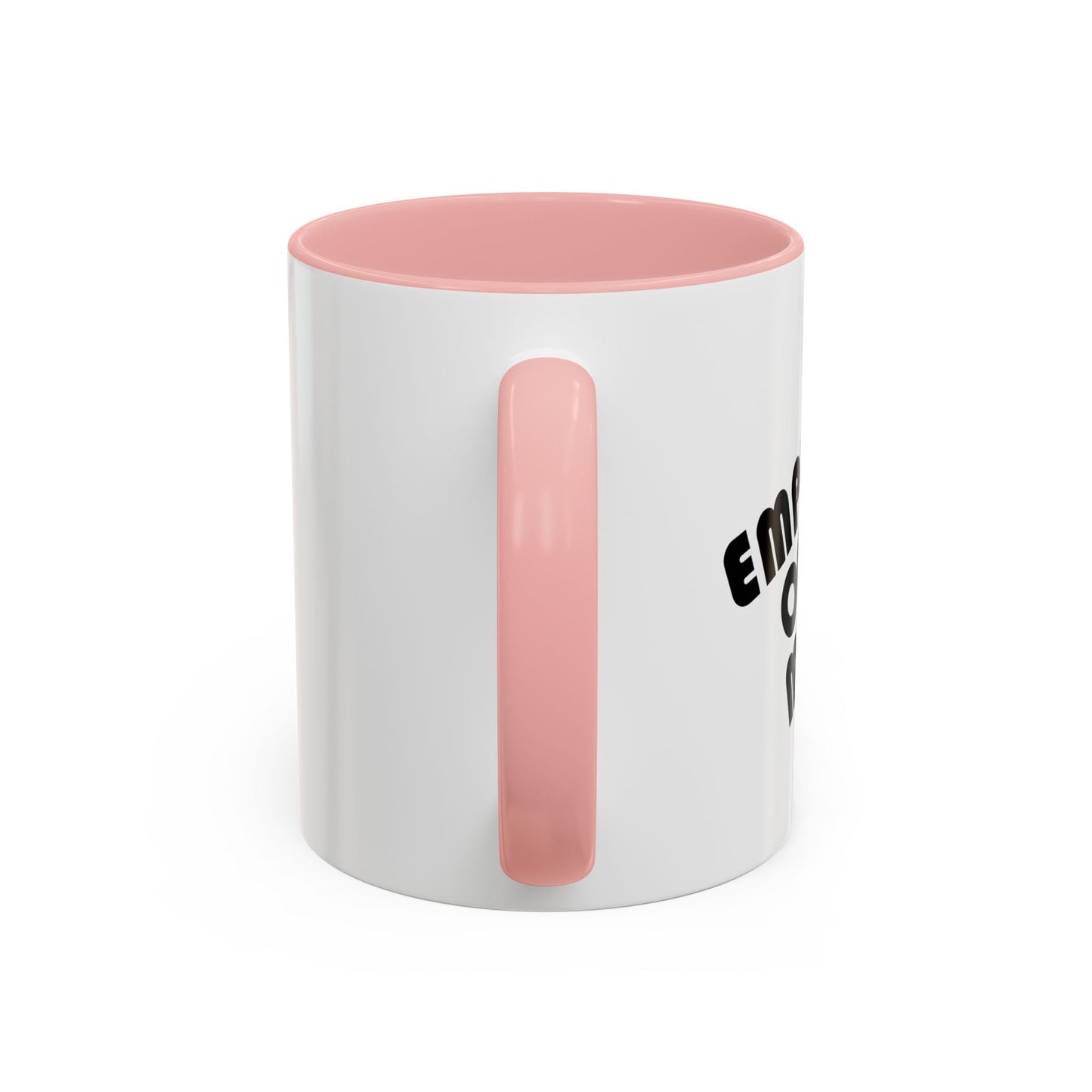 EMPLOYEE OF THE MONTH Accent BiColor Funny Sarcastic Mug