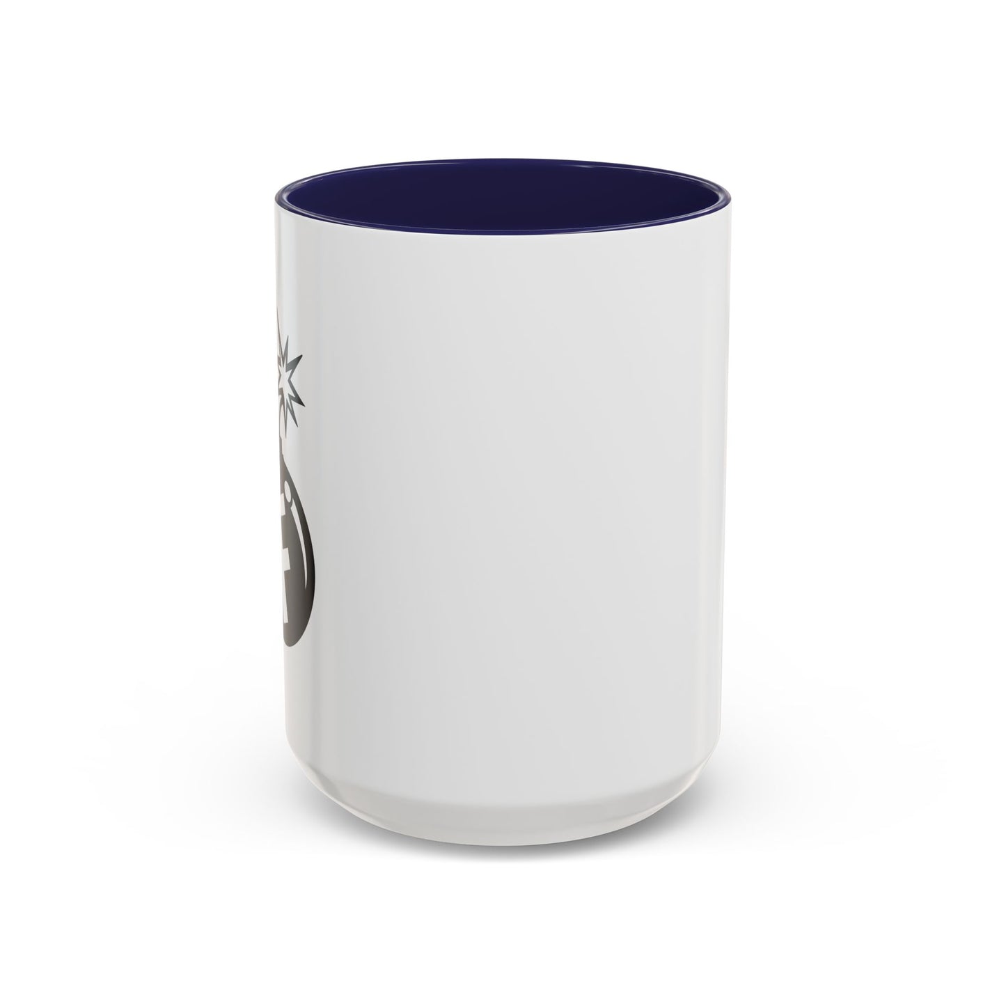 F BOMB Accent BiColor Funny Sarcastic Mug