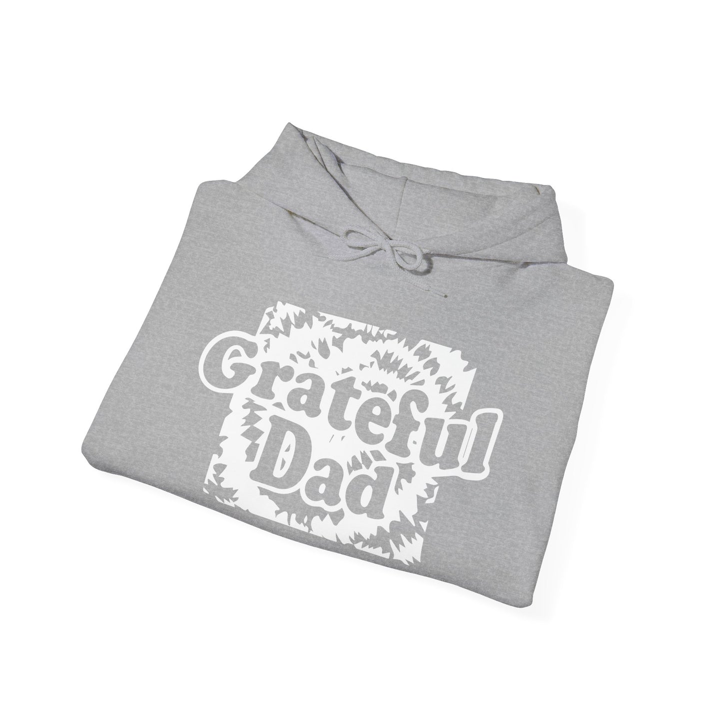 GRATEFUL DAD - Premium Unisex Funny Sarcastic Black Hoodie Sweatshirt