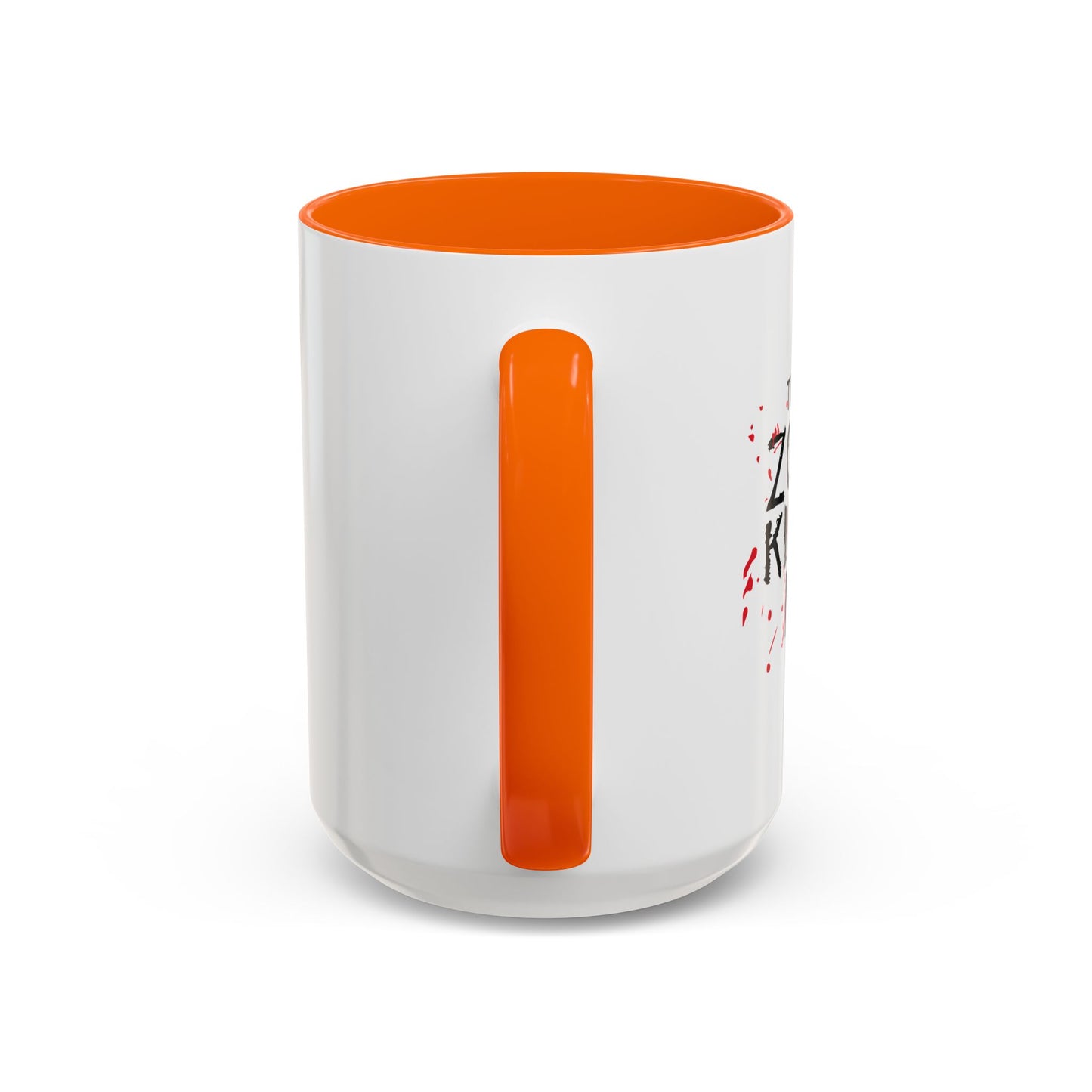 THIS IS MY ZOMBIE KILLING Accent BiColor Mug