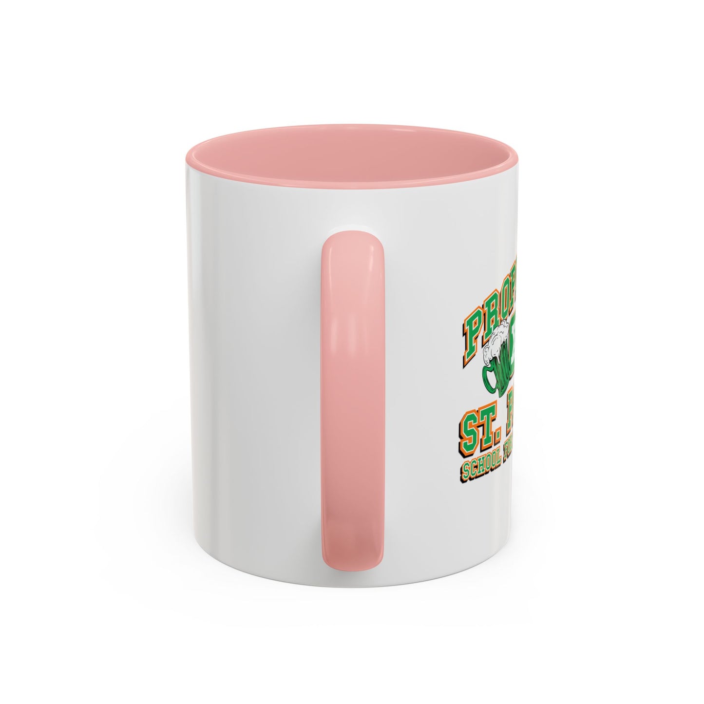 PROPERTY OF ST. PATRICKS Accent BiColor Funny Sarcastic Mug