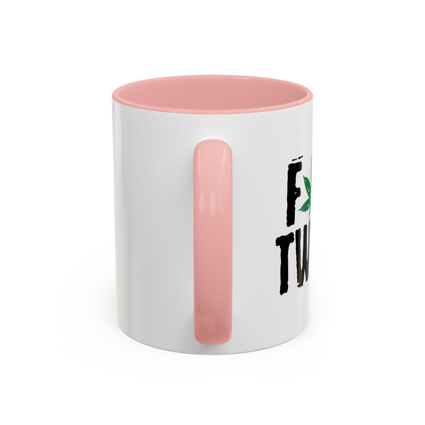 FOUR TWENTY Accent BiColor Funny Sarcastic Mug