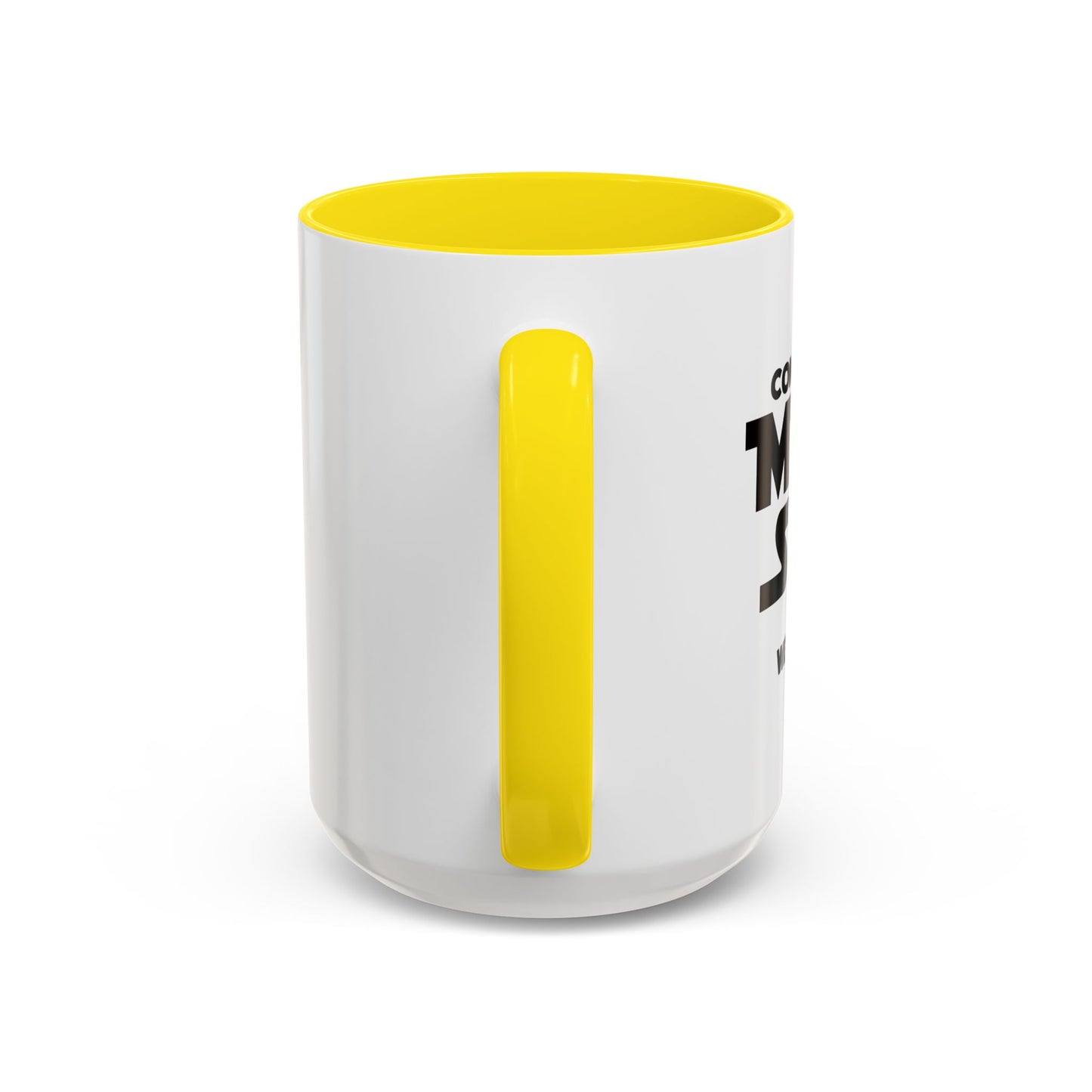 COME TO THE MATH SIDE WE HAVE PI Accent BiColor Funny Sarcastic Mug