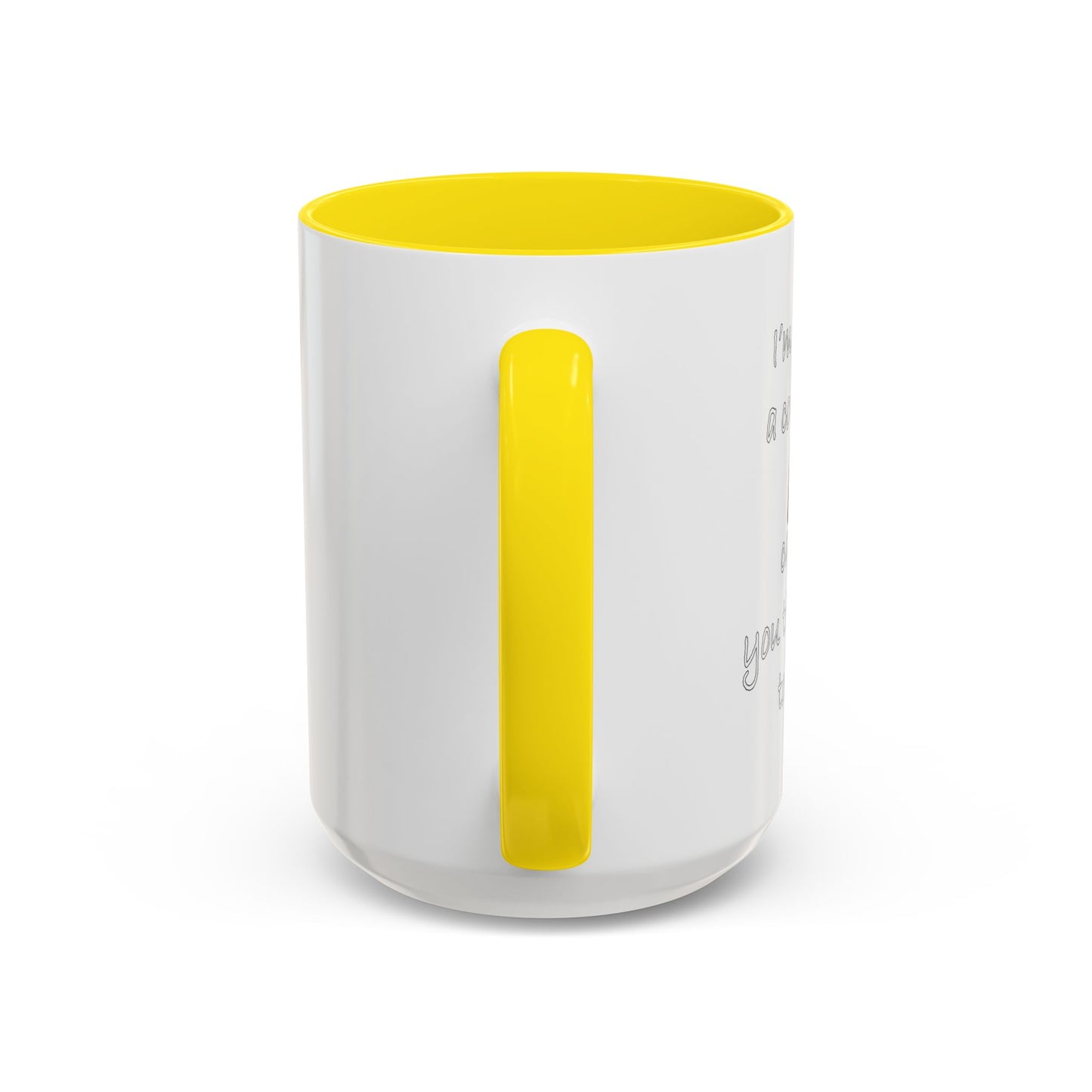 I'M NOT REALLY A CONTROL FREAK BUT... Accent BiColor Funny Sarcastic Mug