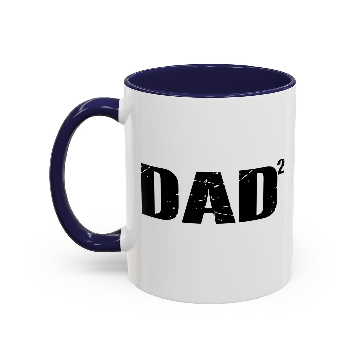 DAD x2 Accent BiColor Mug