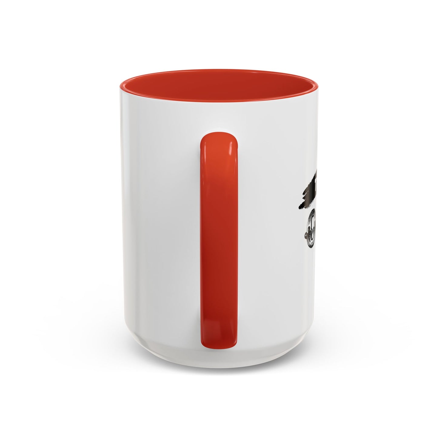 TRUST NO ONE Accent BiColor Funny Sarcastic Mug