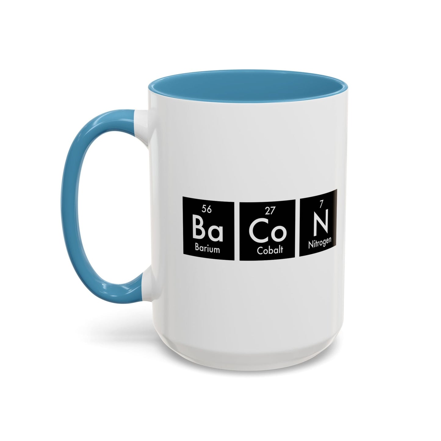 BACON ELEMENT Accent BiColor Funny Sarcastic Mug