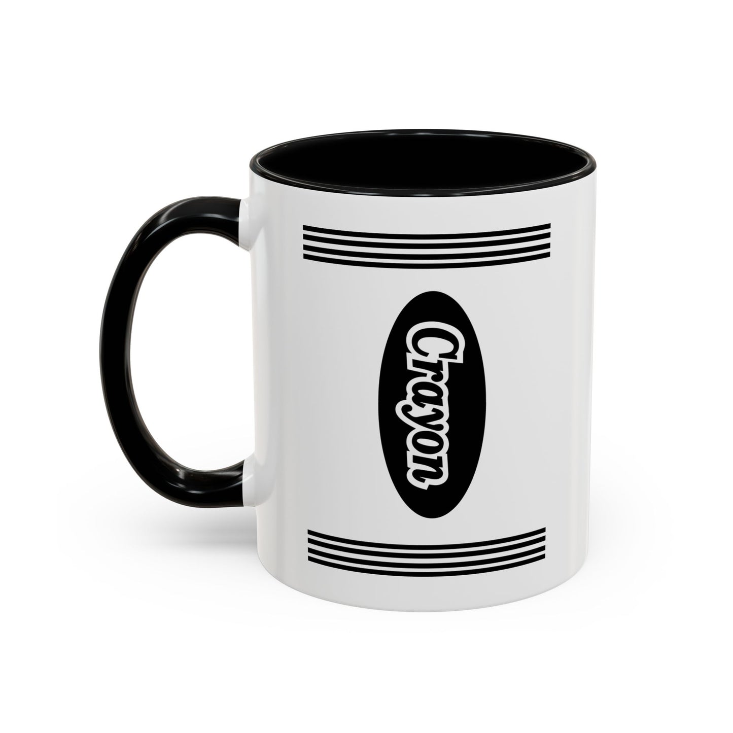 CRAYON Accent BiColor Funny Sarcastic Mug