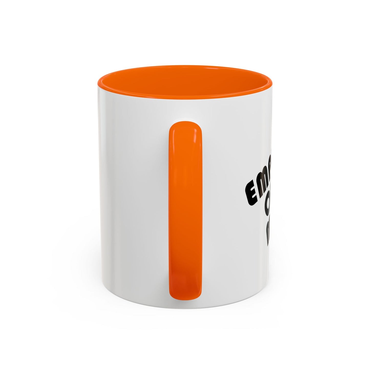 EMPLOYEE OF THE MONTH Accent BiColor Funny Sarcastic Mug