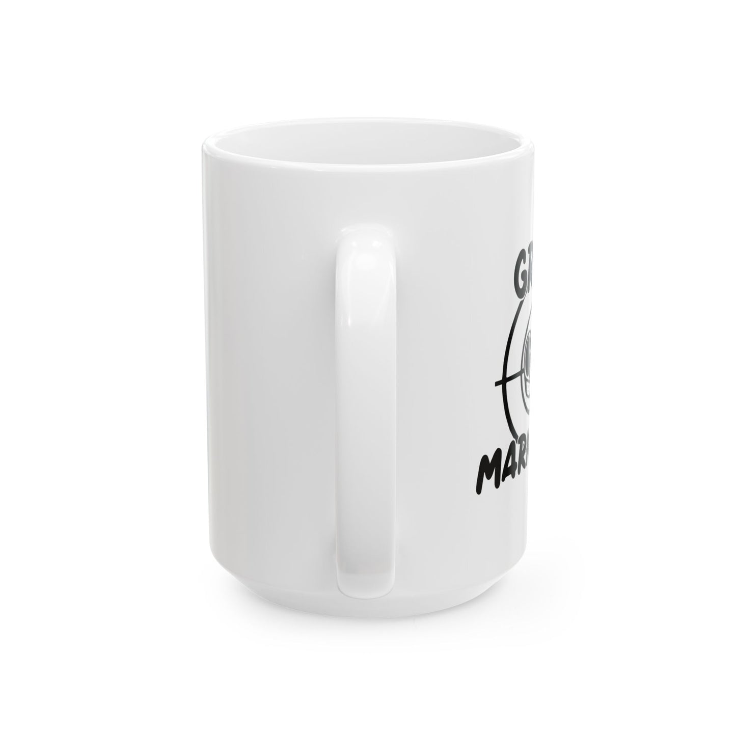 GILL MARKSMEN FUNNY SARCASTIC WHITE MUG