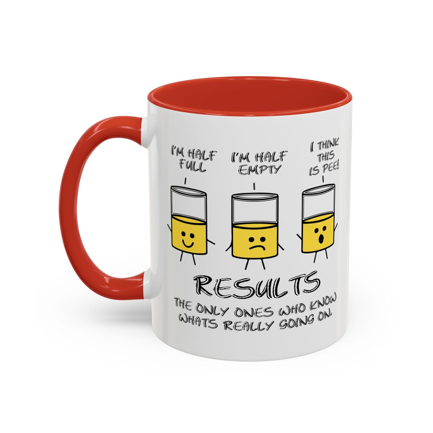 REALISTS BE LIKE Accent BiColor Funny Sarcastic Mug