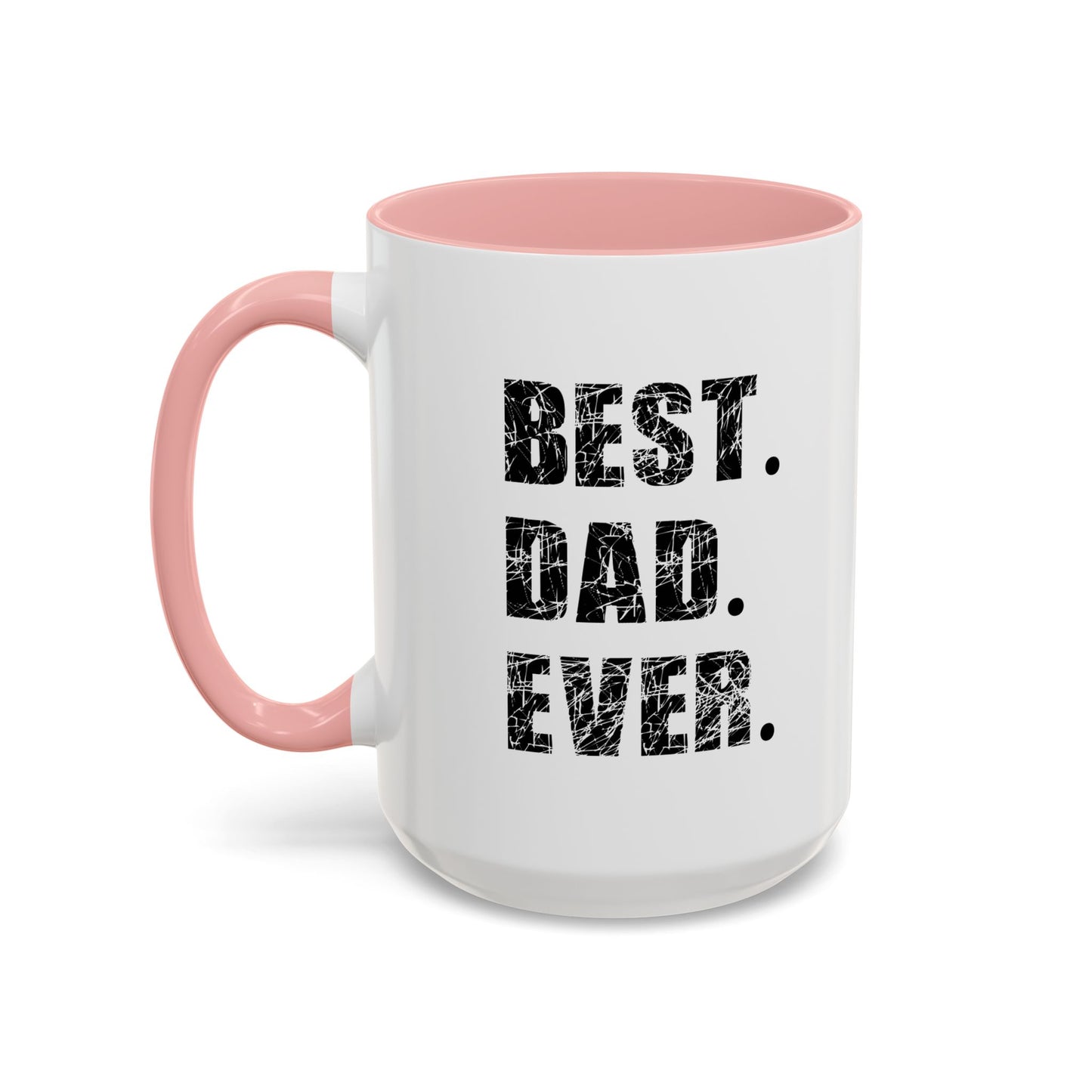 BEST DAD EVER Accent BiColor Mug