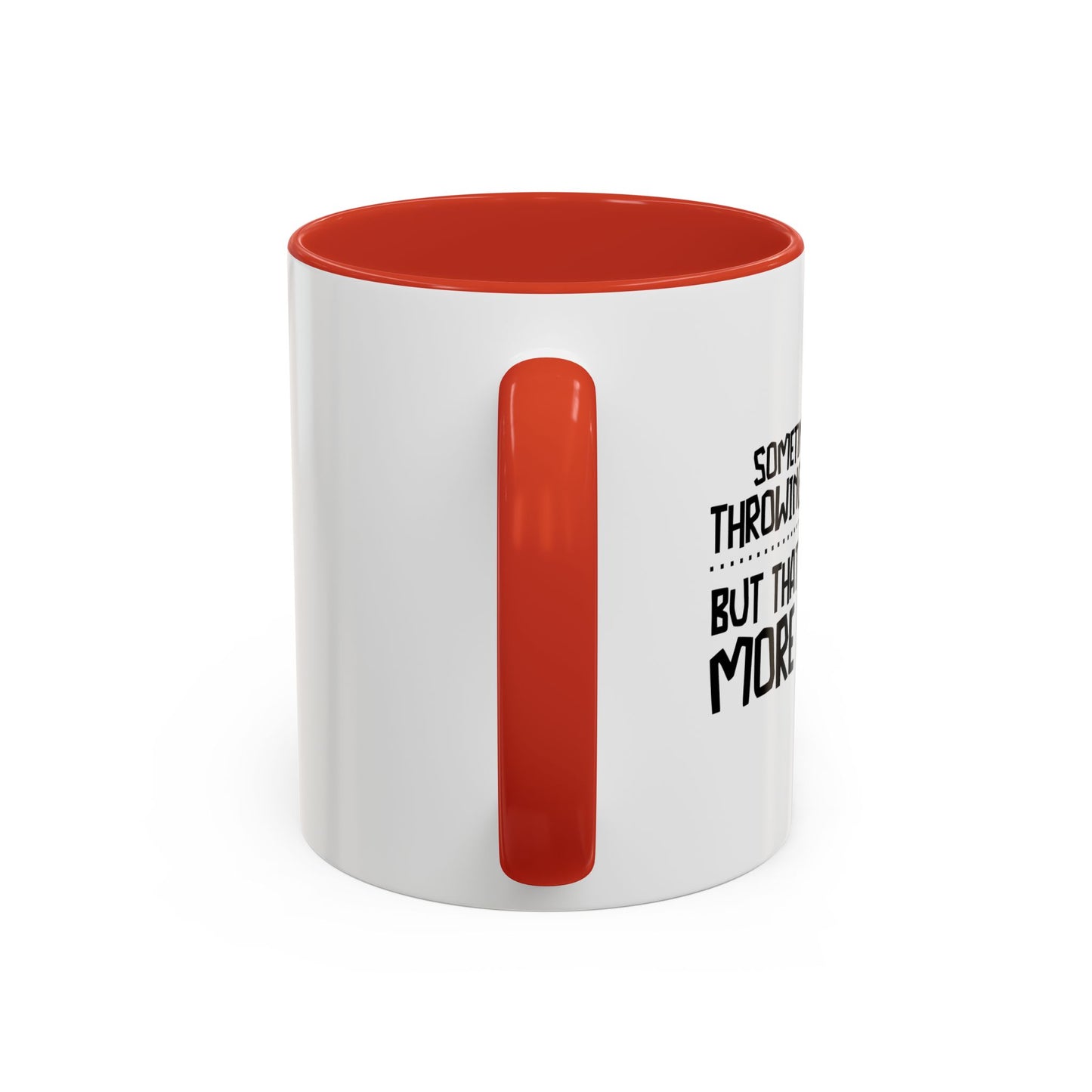 I FEEL LIKE THROWING IN THE TOWEL Accent BiColor Funny Sarcastic Mug