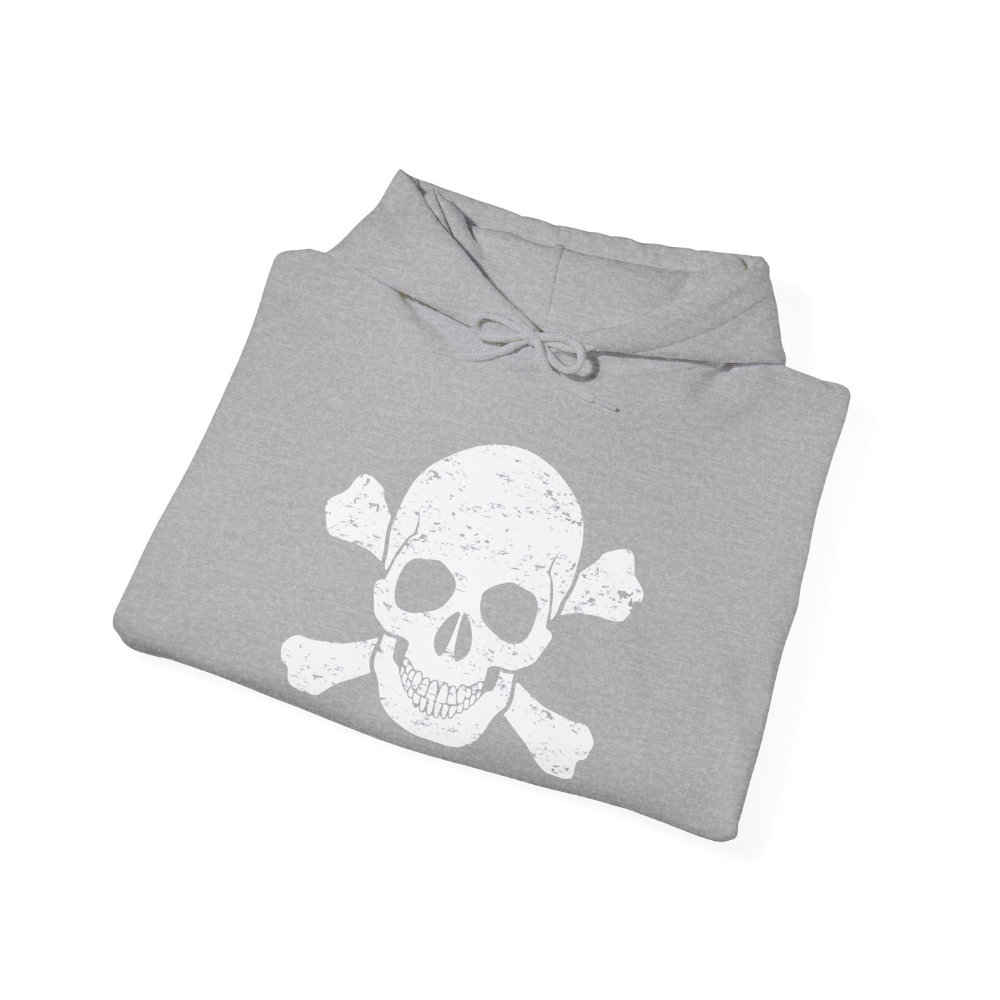 SKULL BONES - Premium Unisex Funny Sarcastic Black Hoodie Sweatshirt