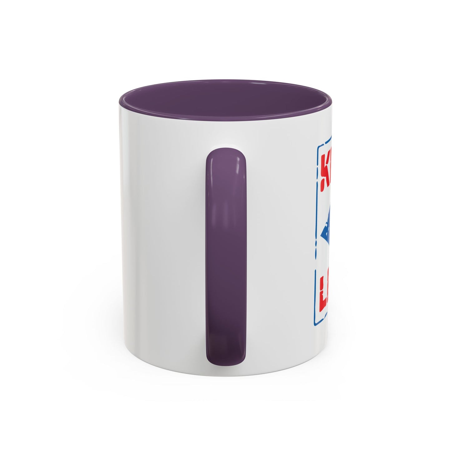 KEEP LEFT Accent BiColor Funny Sarcastic Mug