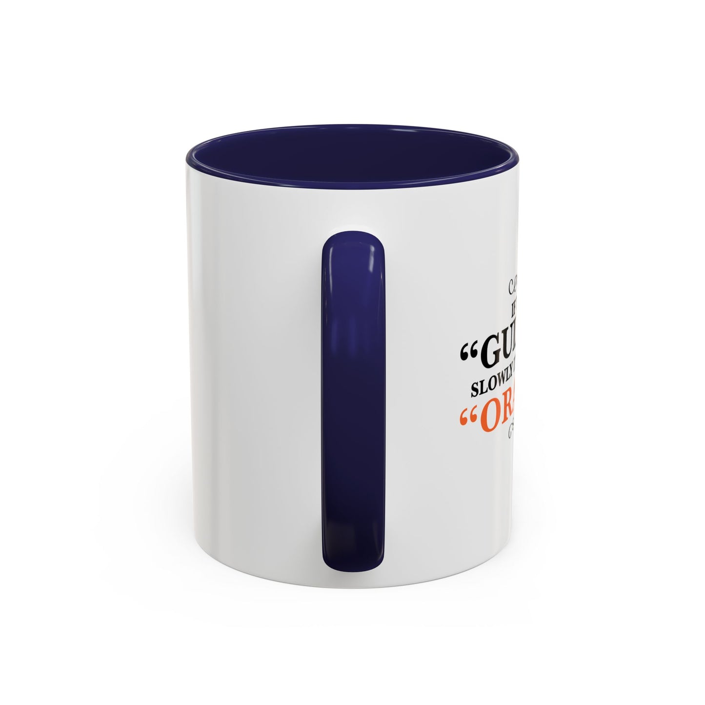 GULLIBILE Accent BiColor Funny Sarcastic Mug