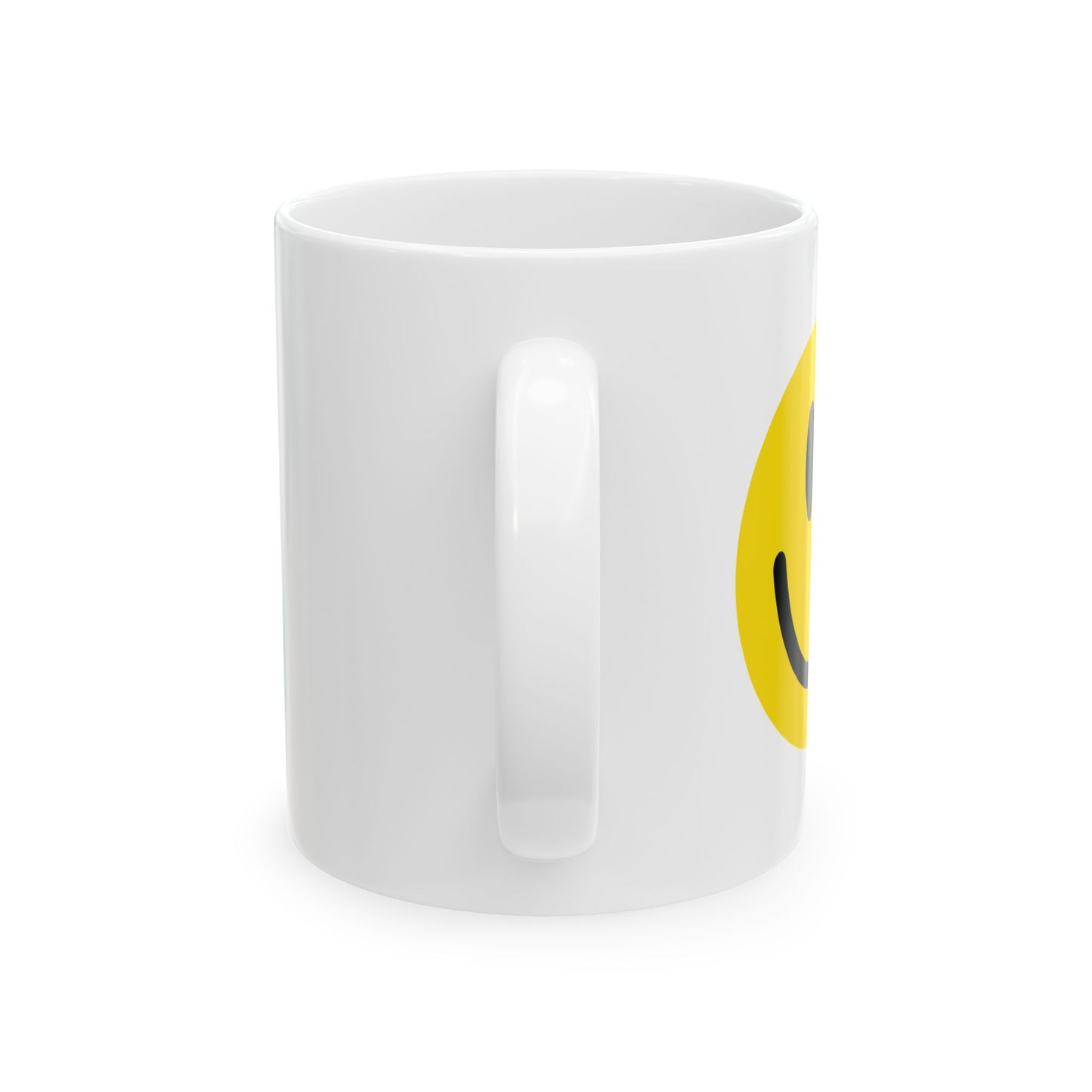 SMILE FACE WHITE MUG