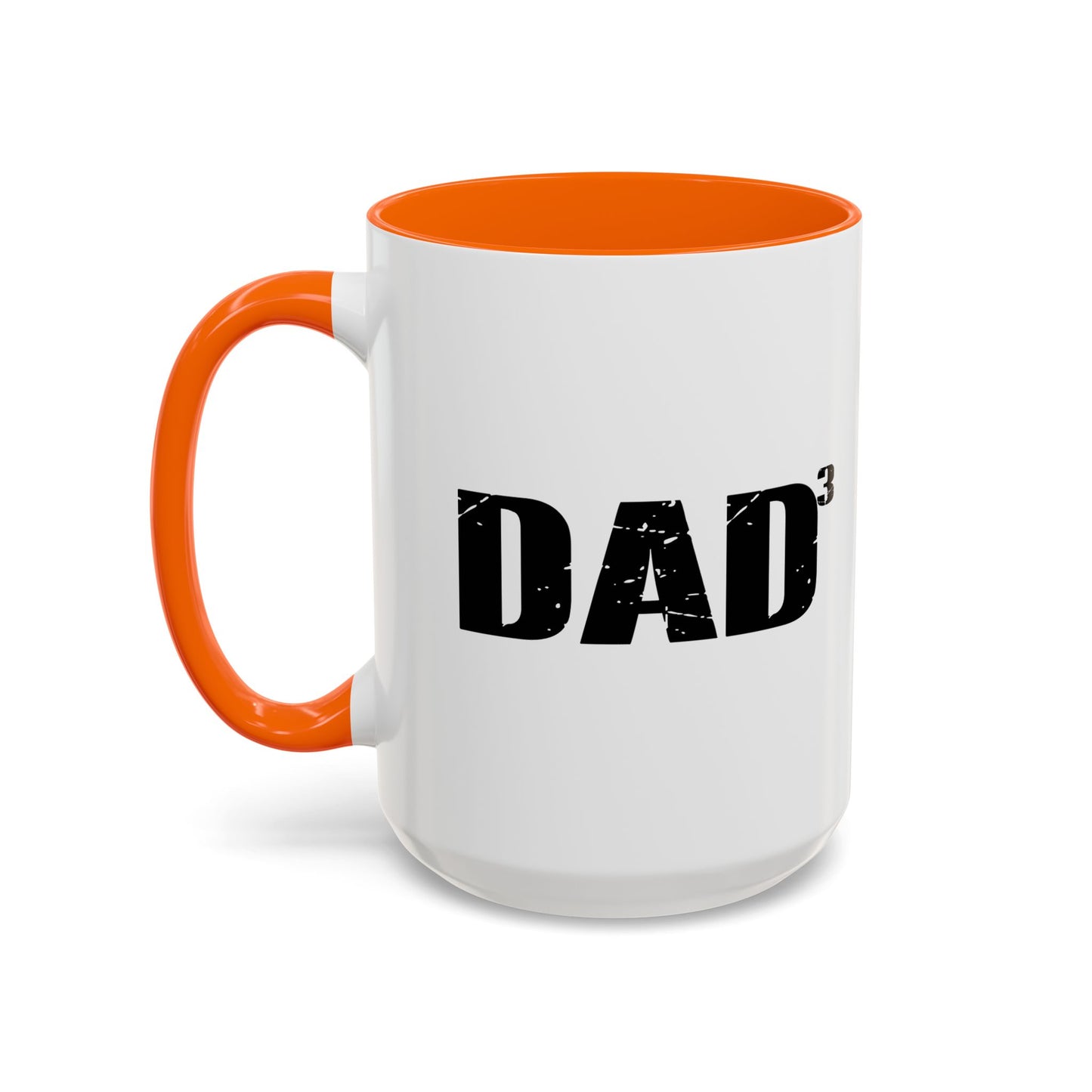 DAD x3 Accent BiColor Mug