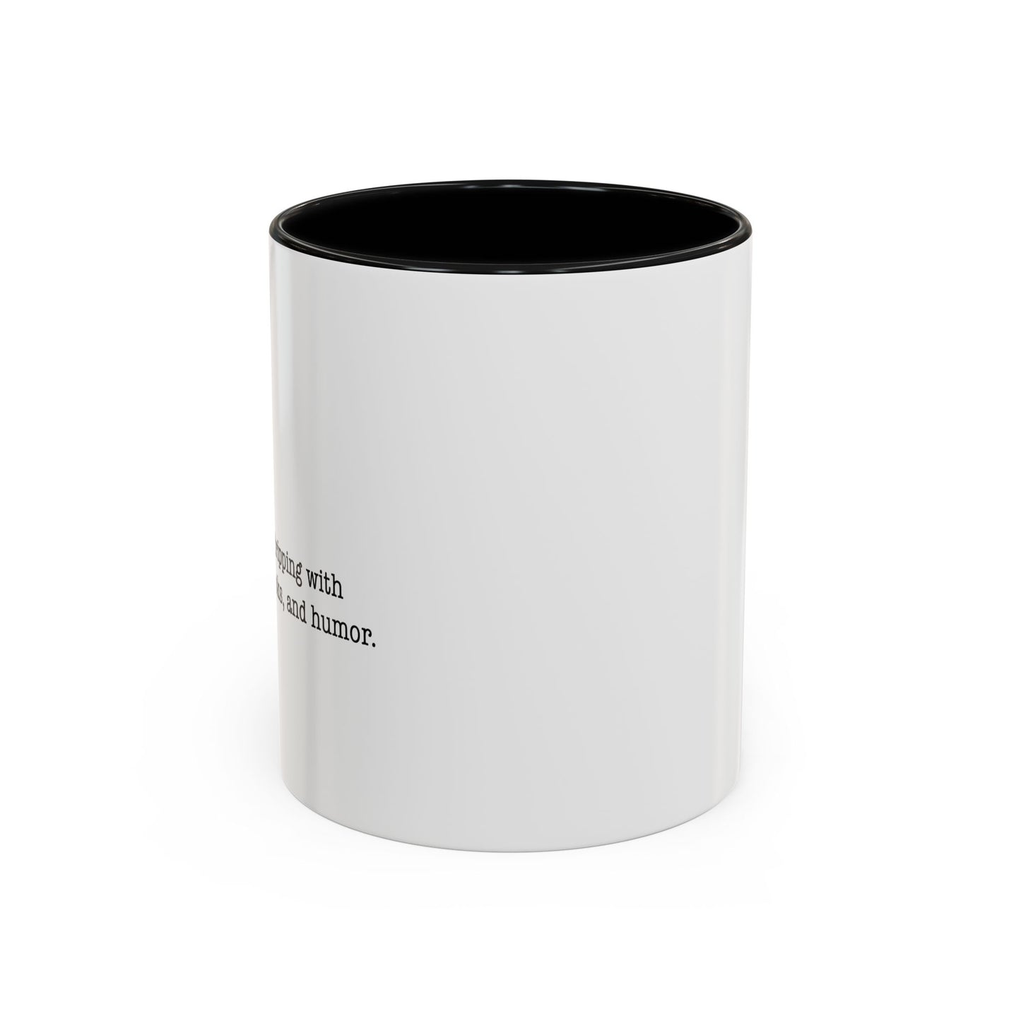 DADNIFICENT Accent BiColor Funny Sarcastic Mug