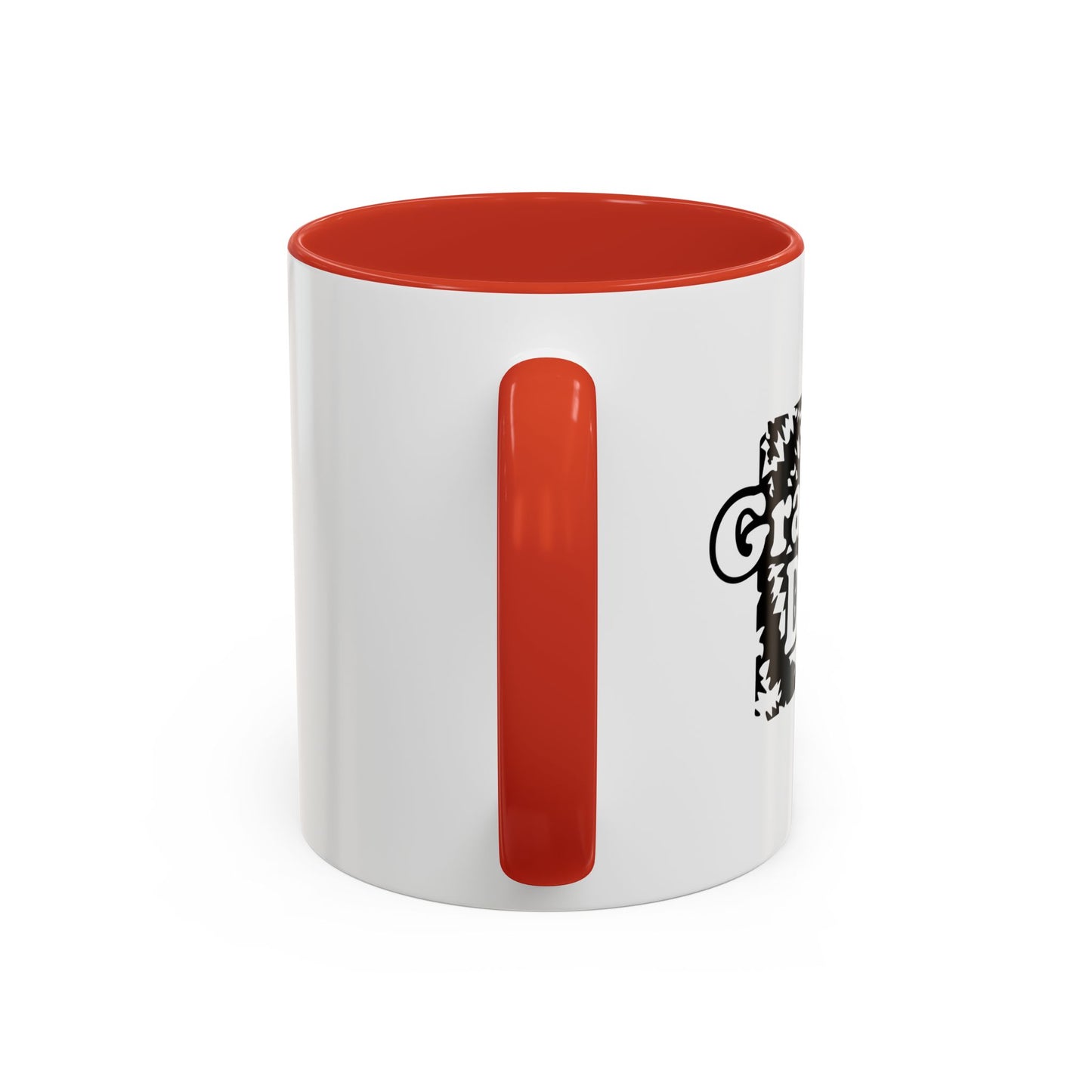 GRATEFUL DAD Accent BiColor Funny Sarcastic Mug