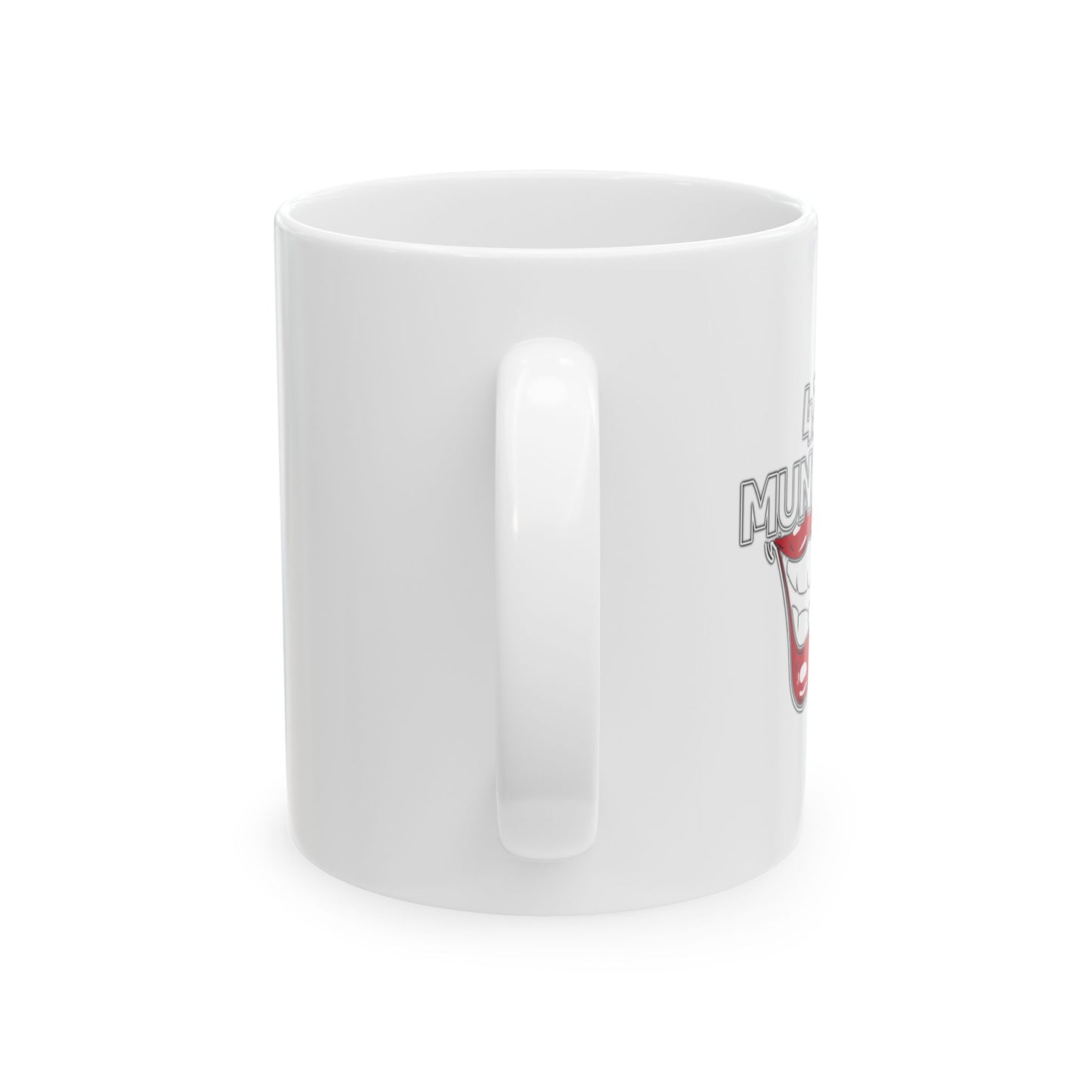 420 MUNCHIES FUNNY SARCASTIC WHITE MUG