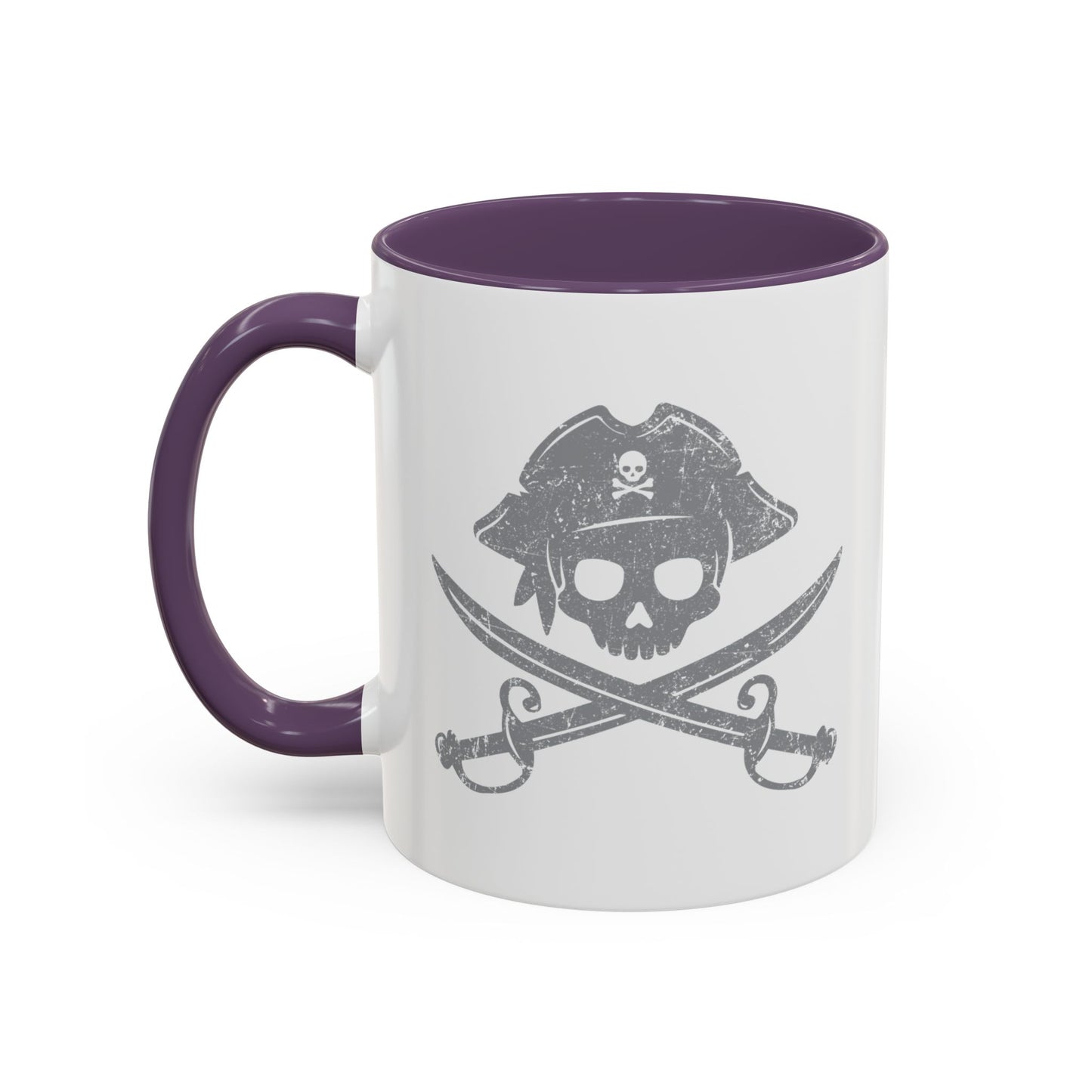 CROSS SWORDS Accent BiColor Funny Sarcastic Mug