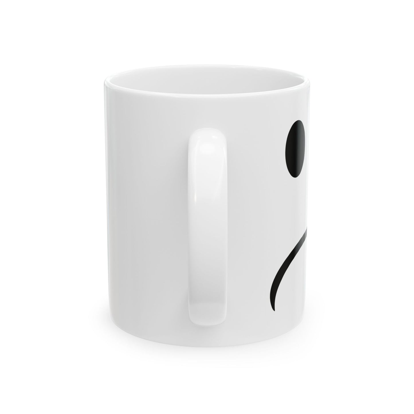 SAD SMILEY FUNNY SARCASTIC MUG