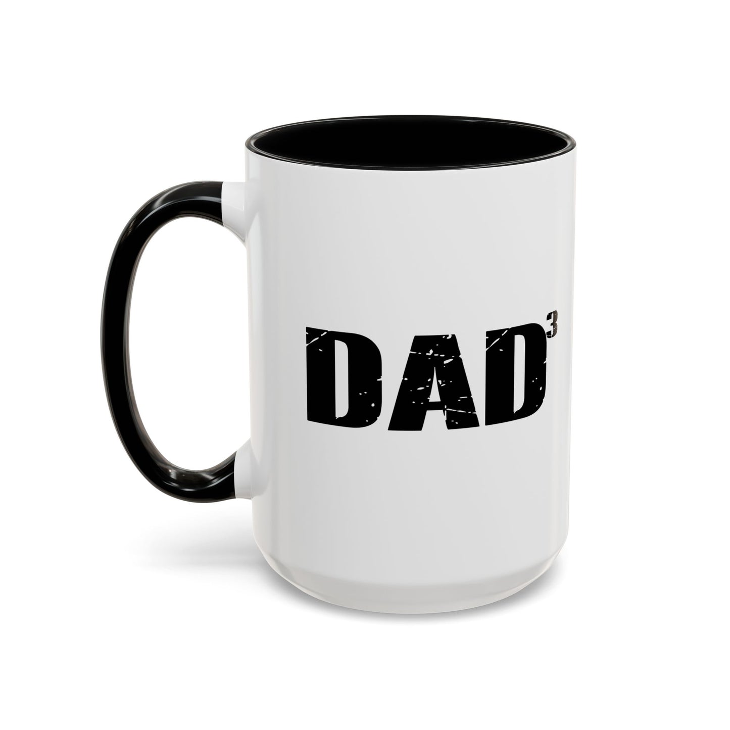 DAD x3 Accent BiColor Mug