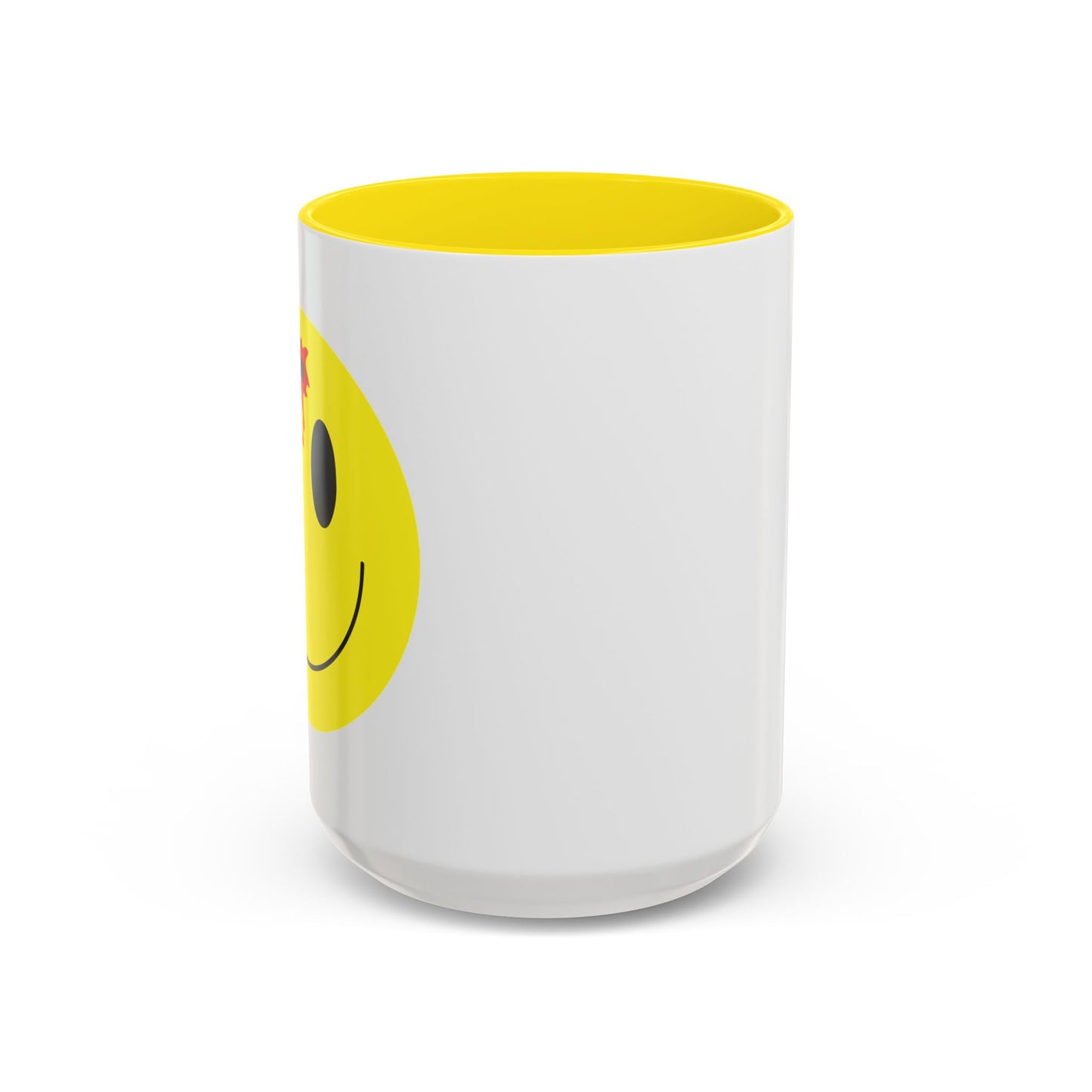 DEADSHOT HAPPY FACE Accent BiColor Funny Sarcastic Mug