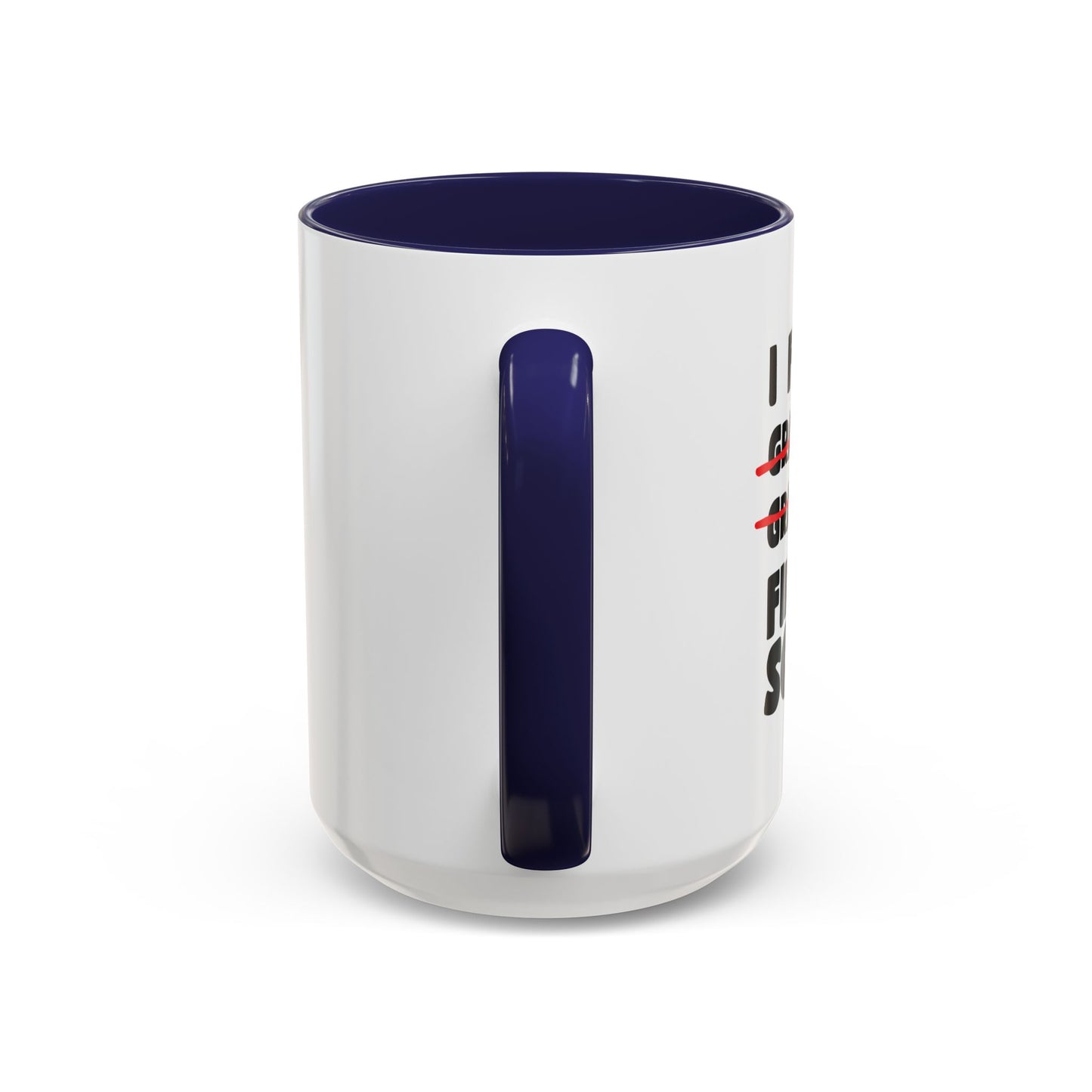 FINALLY FINISHED SCHOOL Accent BiColor Funny Sarcastic Mug