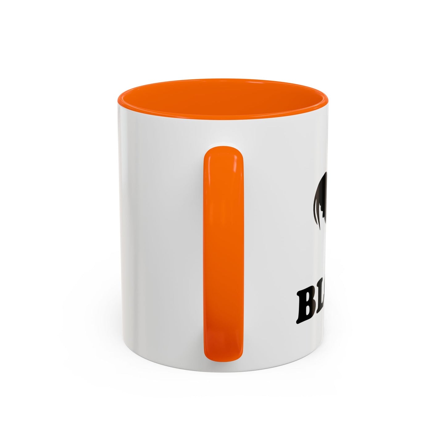 COCK BLOCK Accent BiColor Funny Sarcastic Mug